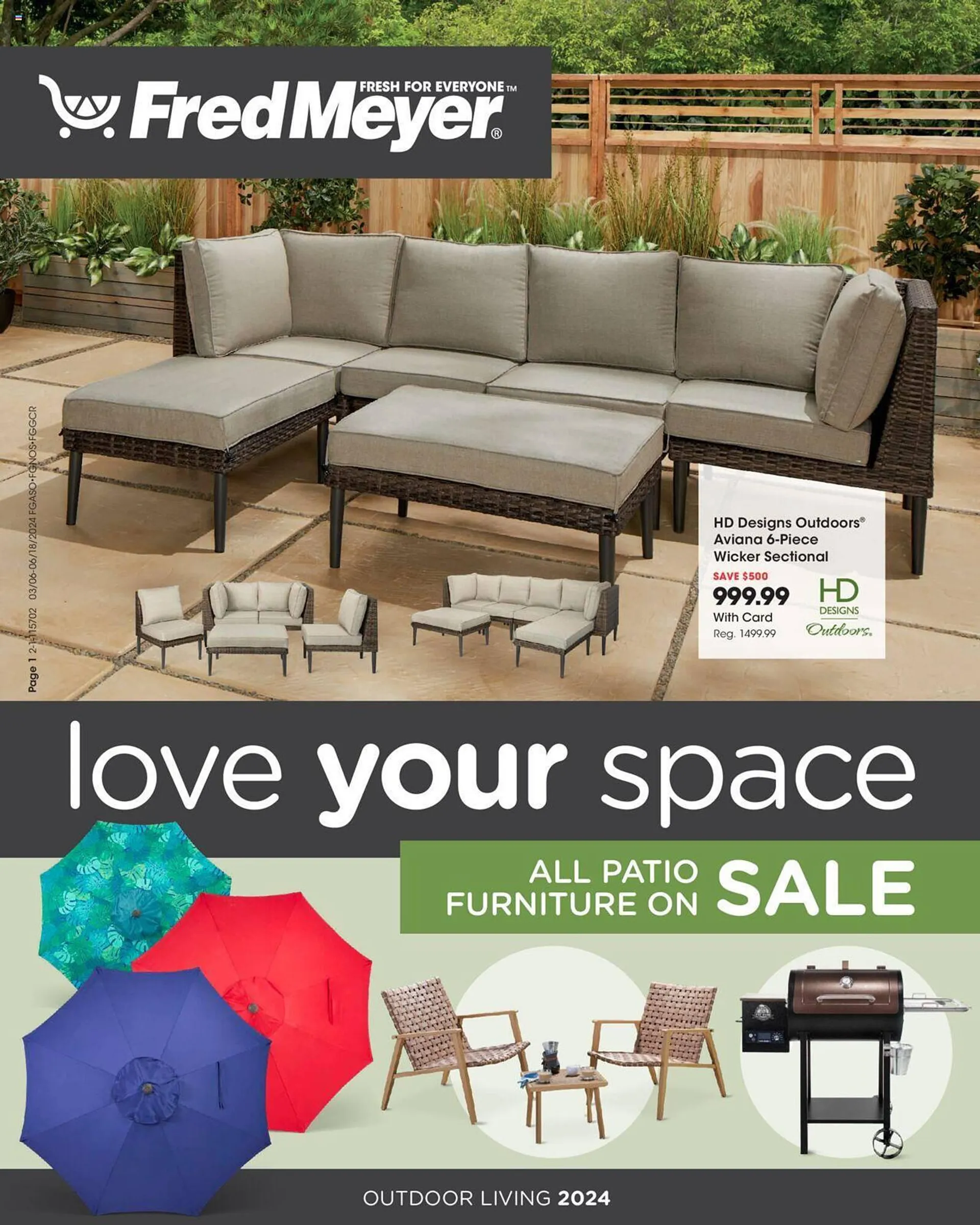 Weekly ad Fred Meyer Weekly Ad from March 6 to June 18 2024 - Page 1
