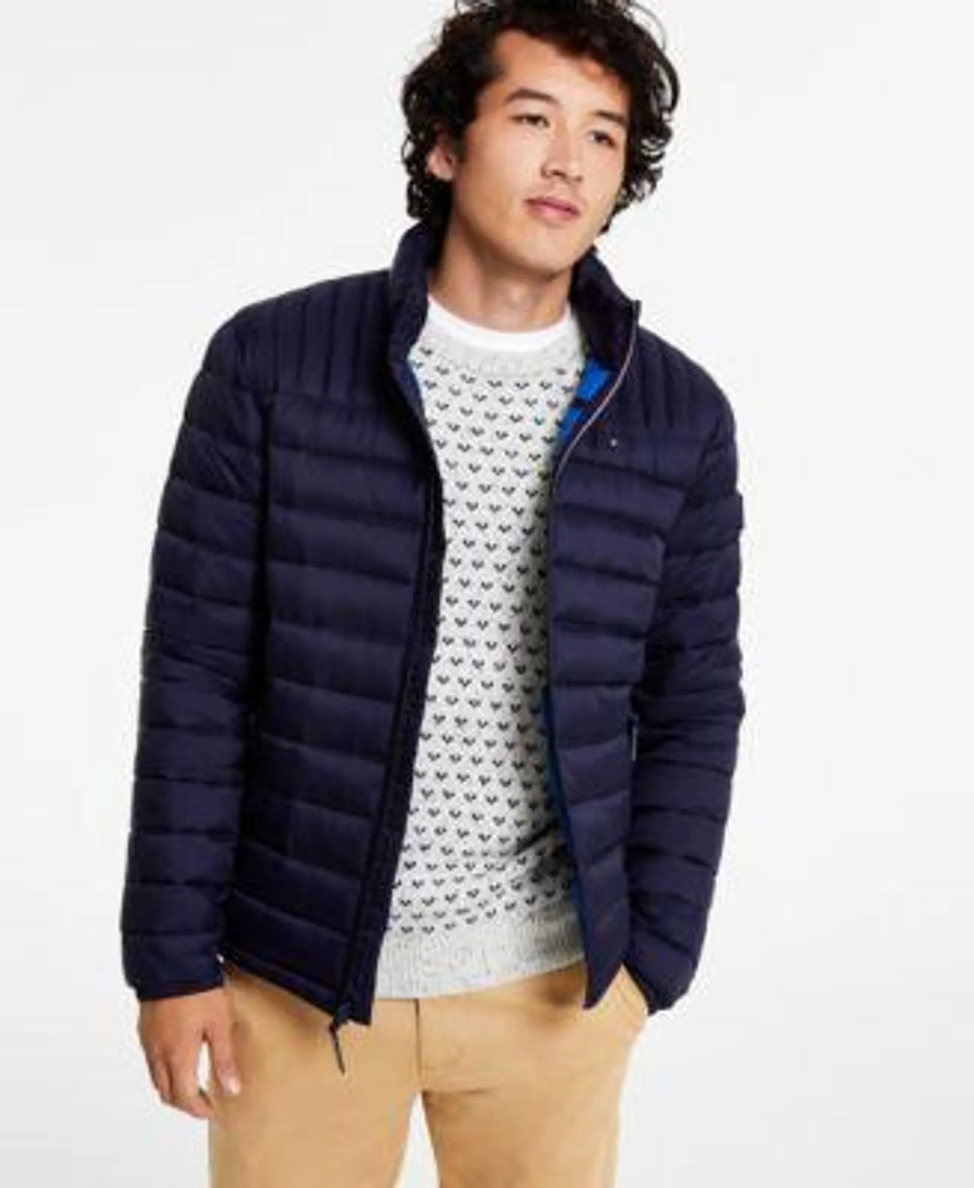 Men's Packable Quilted Puffer Jacket