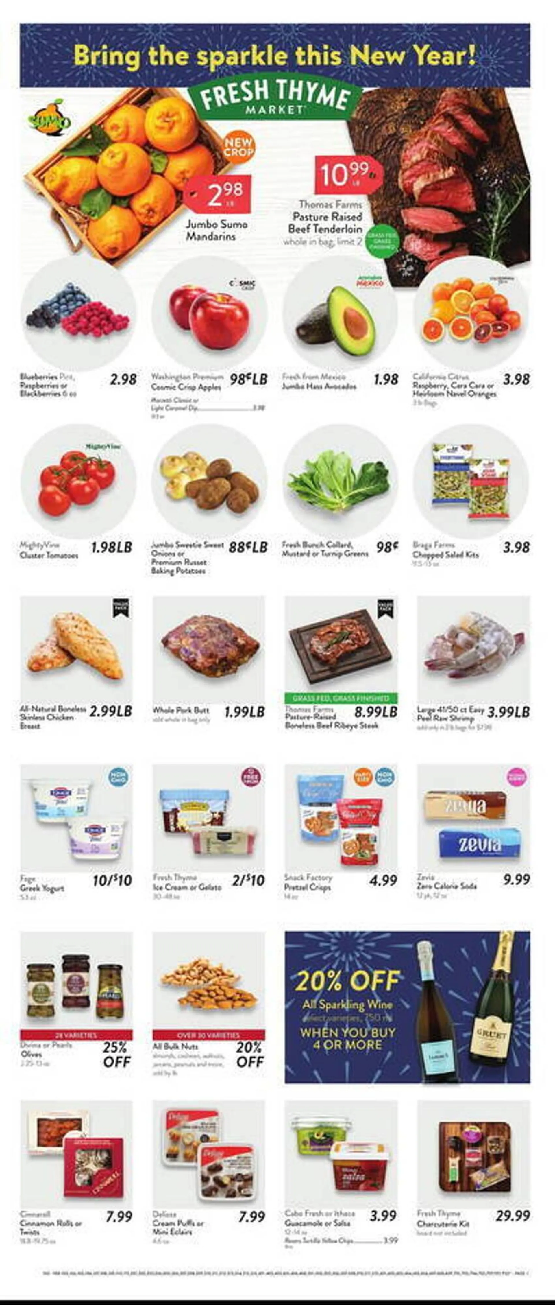 Weekly ad Fresh Thyme Weekly Ad from December 26 to December 31 2024 - Page 2