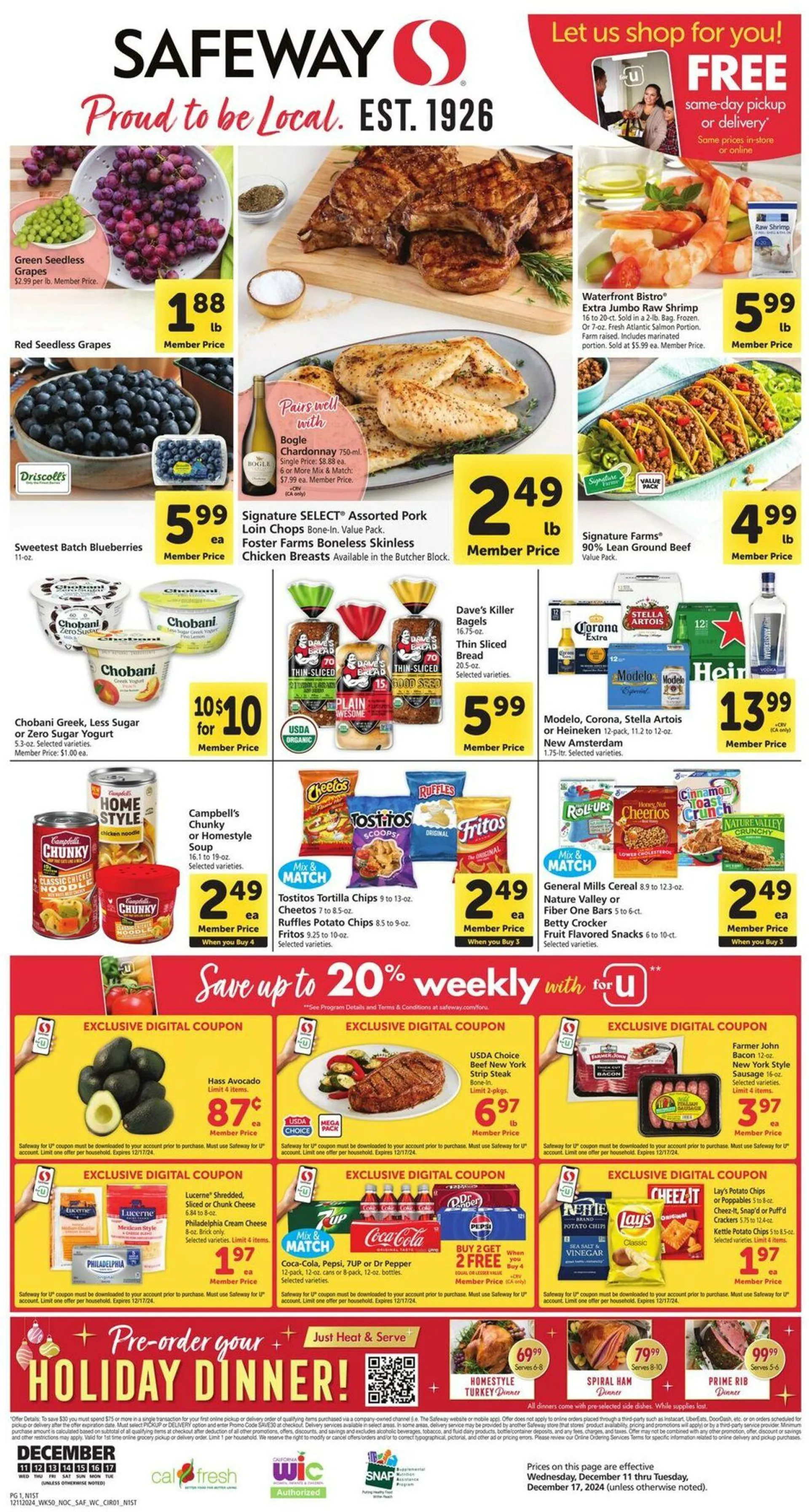 Safeway Current weekly ad - 1