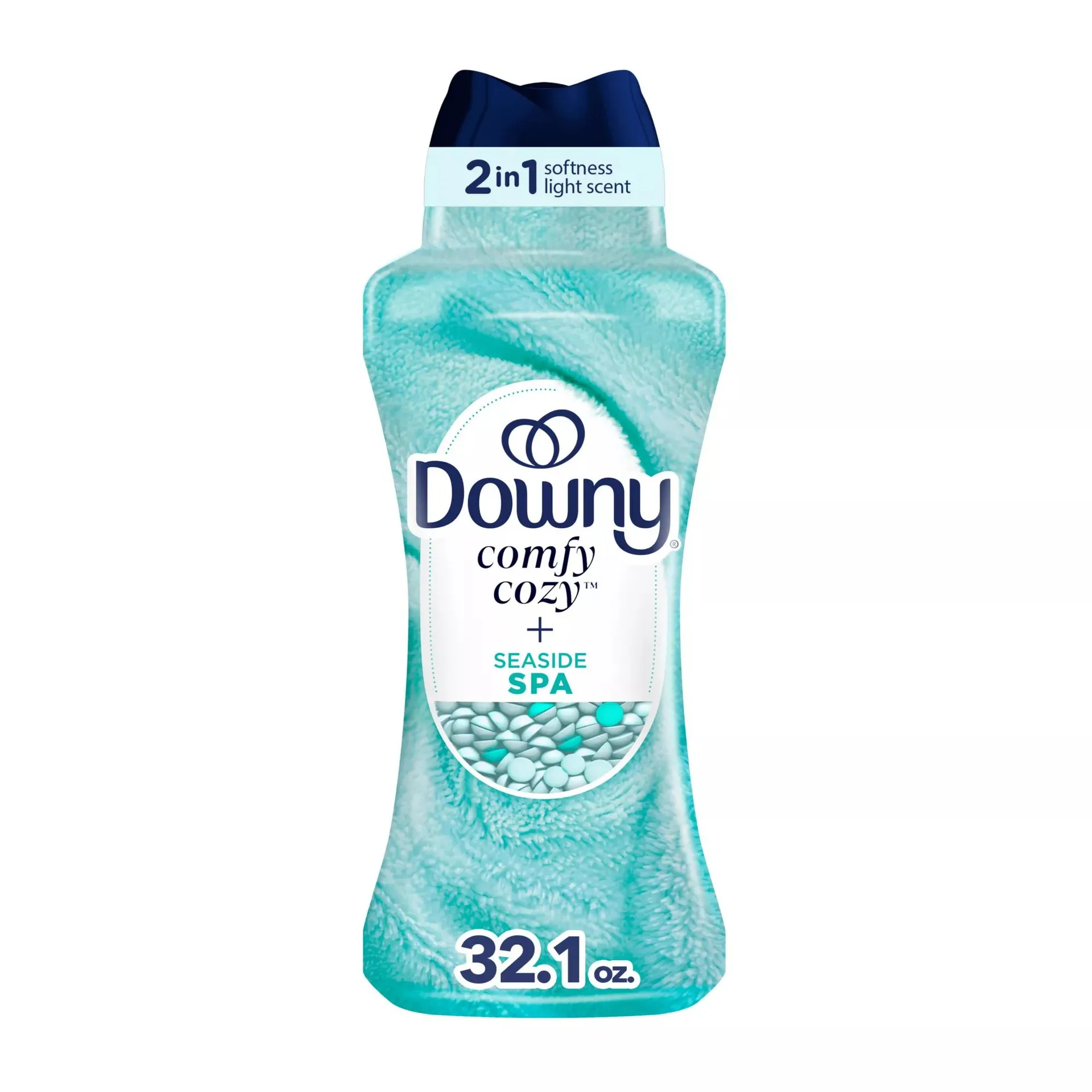 Downy Comfy Cozy In-Wash Laundry Scent Booster Beads, Seaside Spa Scent, 32.1 oz.