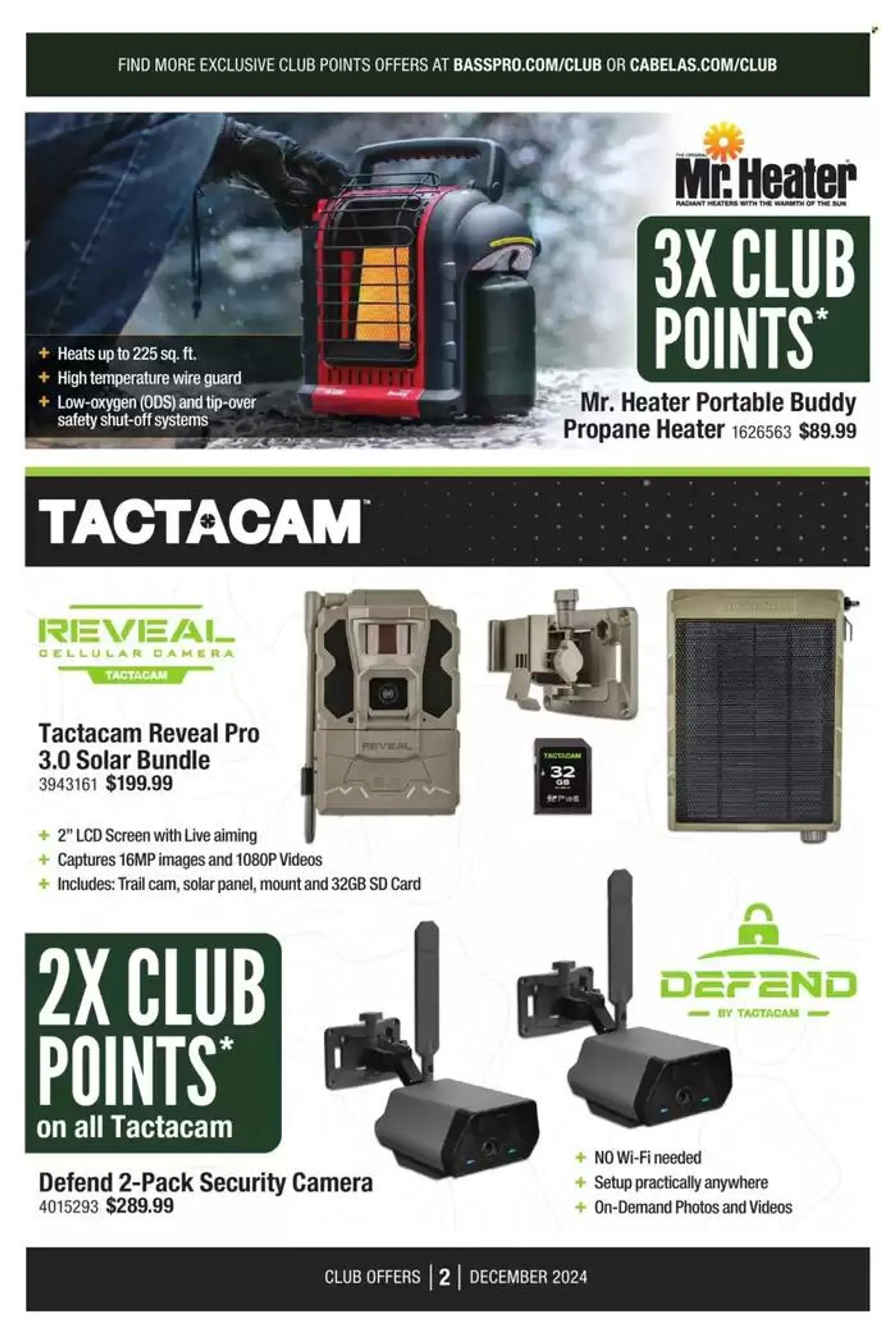 Weekly ad Cabela's Weekly ad from December 1 to December 31 2024 - Page 2