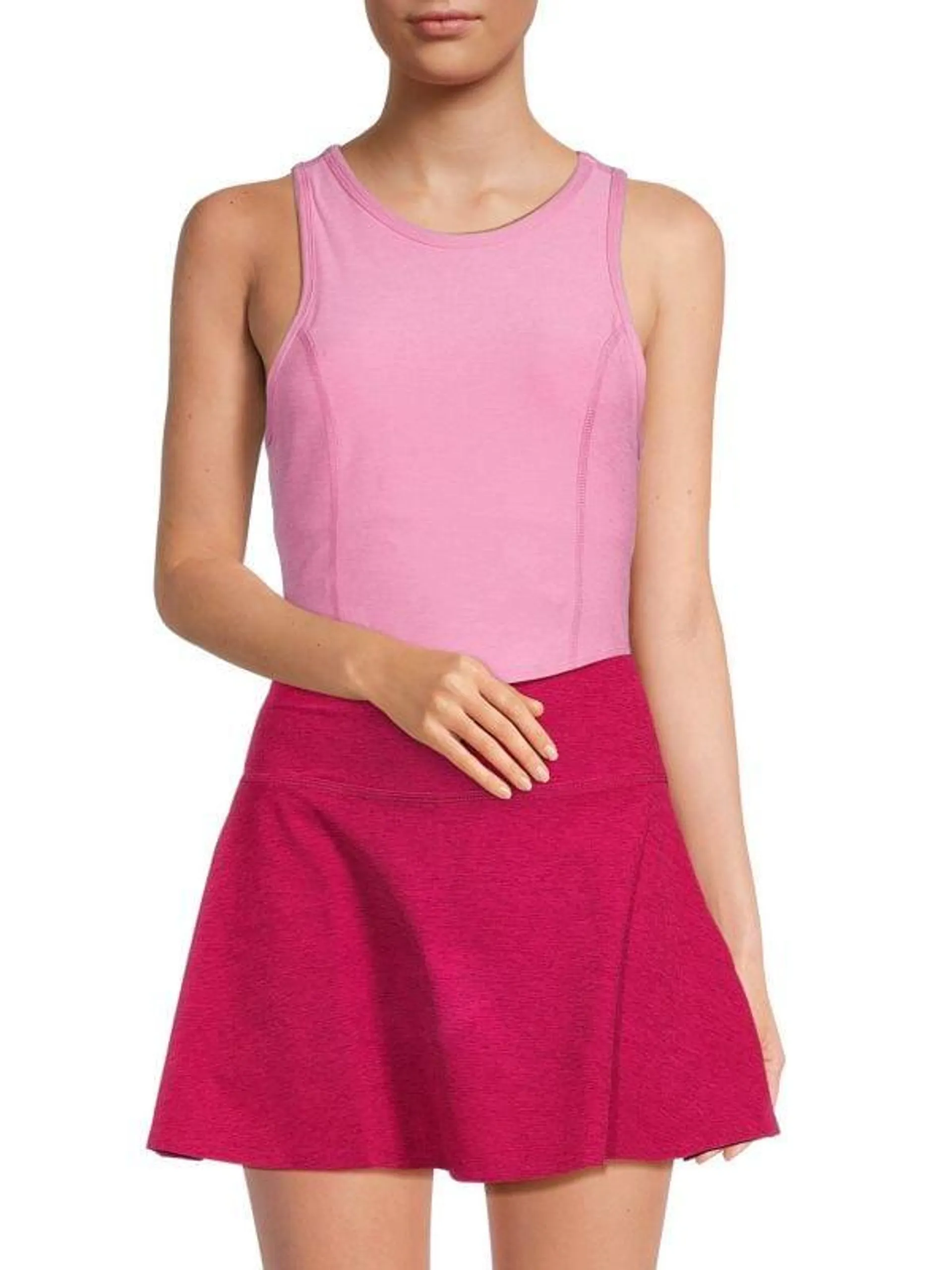 Motivate Spaced-Dyed Crop Tank