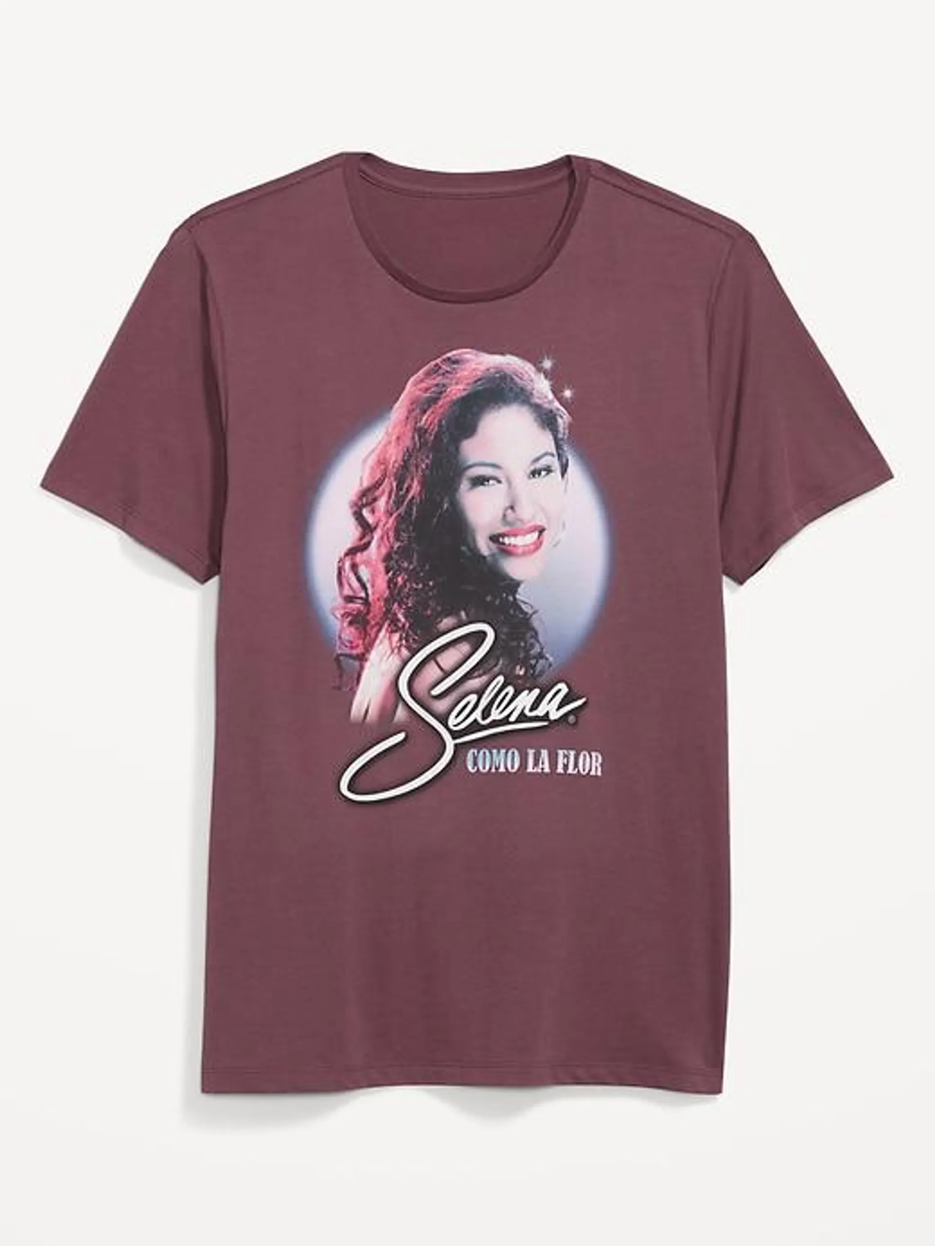 Selena® "Como la Flor" Gender-Neutral T-Shirt for Adults