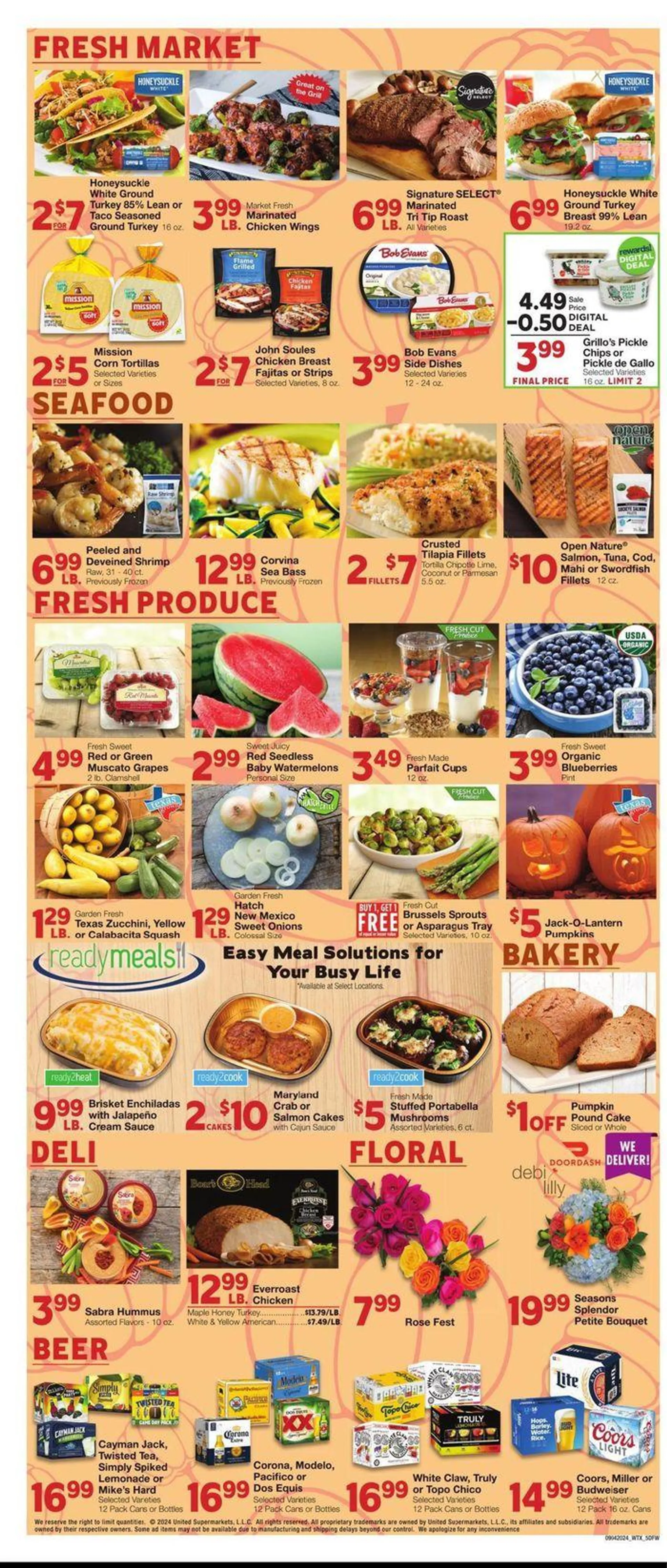 Weekly ad Market Street Weekly ad from September 4 to September 18 2024 - Page 5