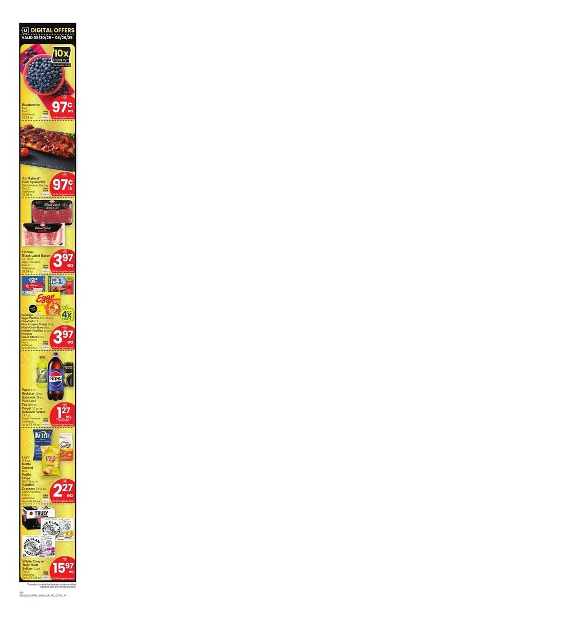 Weekly ad Albertsons Weekly Ad from August 20 to August 26 2025 - Page 1