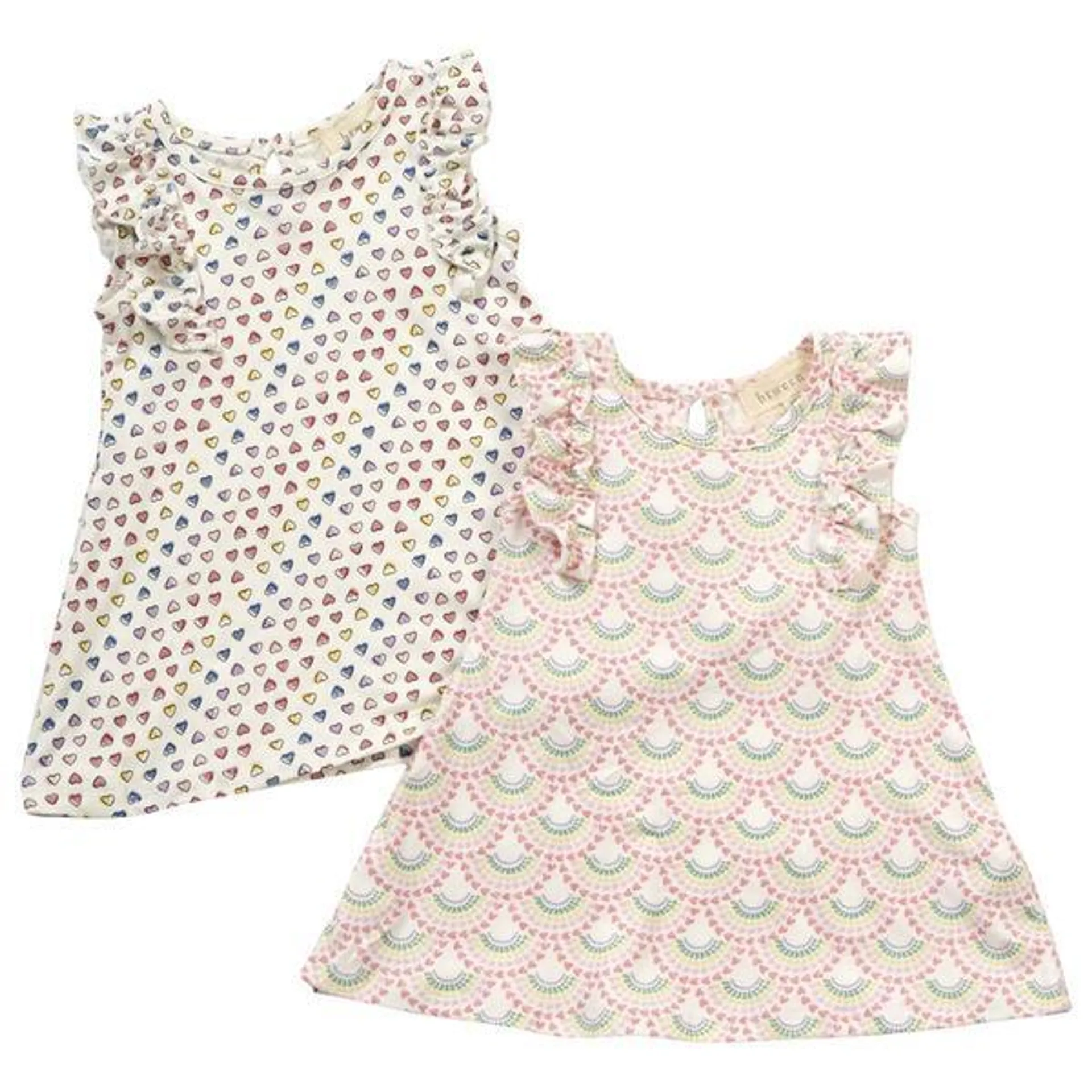 Baby Girl (12-24M) BTween® 2pk. Heart Print Dresses