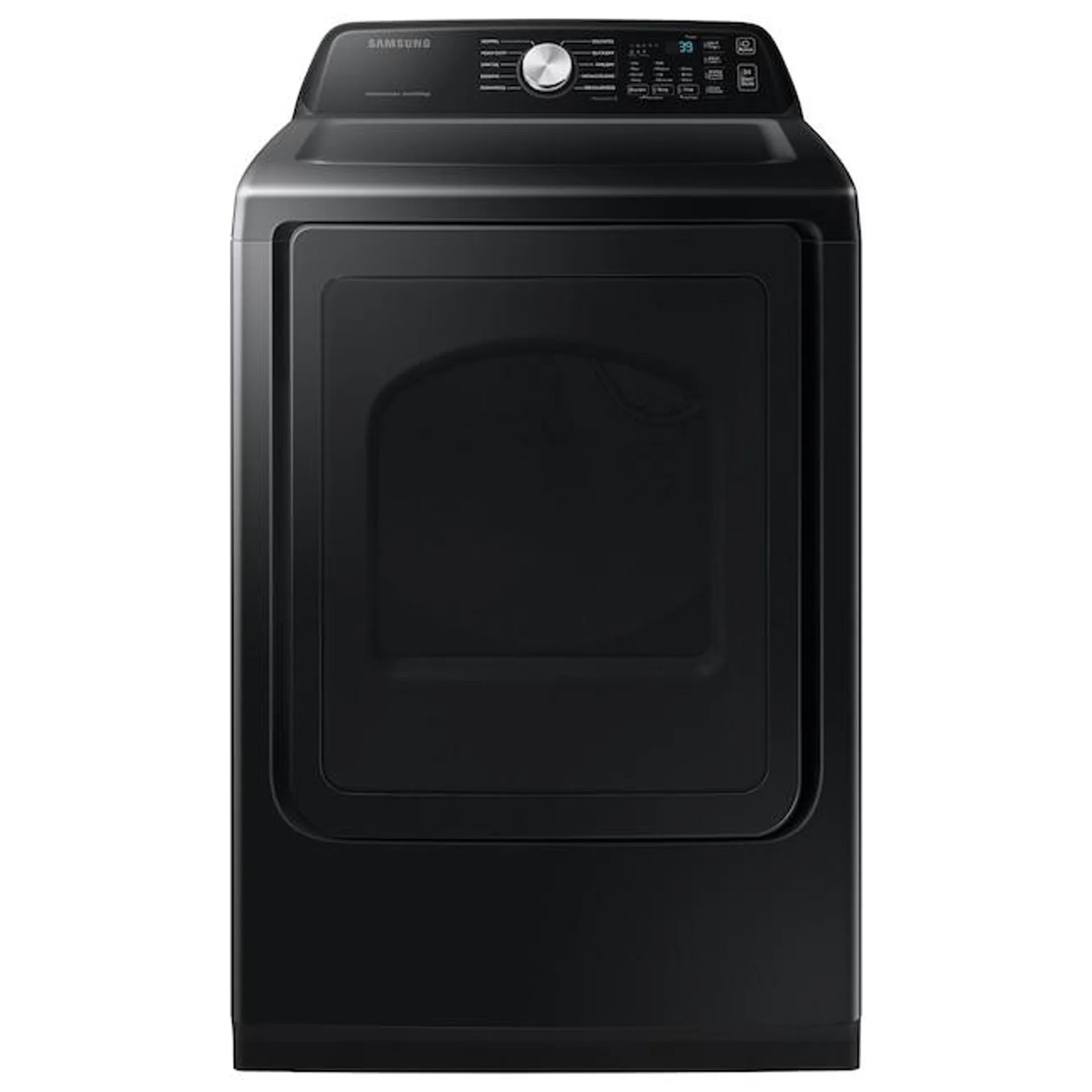 Samsung 7.4-cu ft Smart Electric Dryer (Brushed Black)