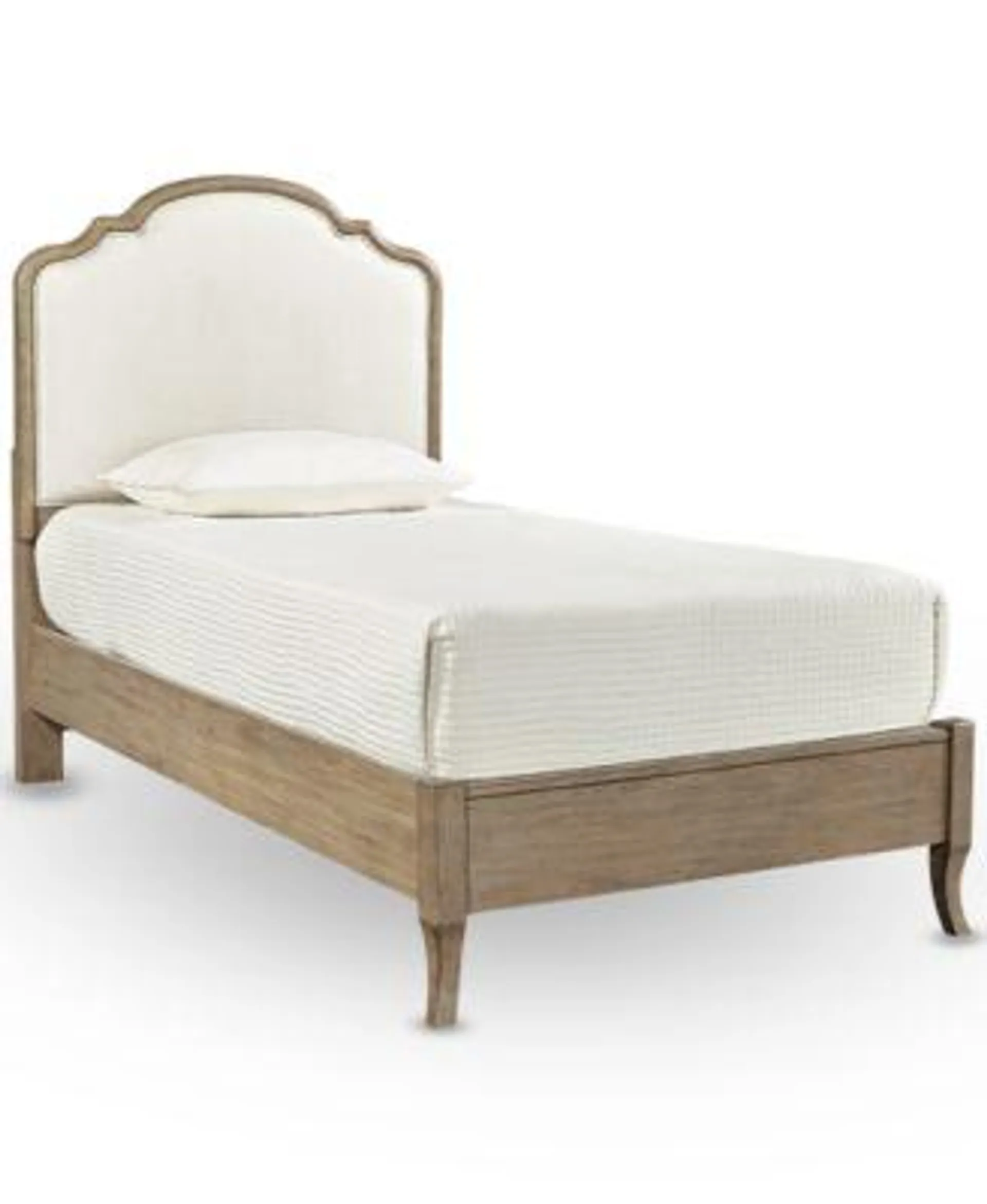 Provence Upholstered Twin Bed