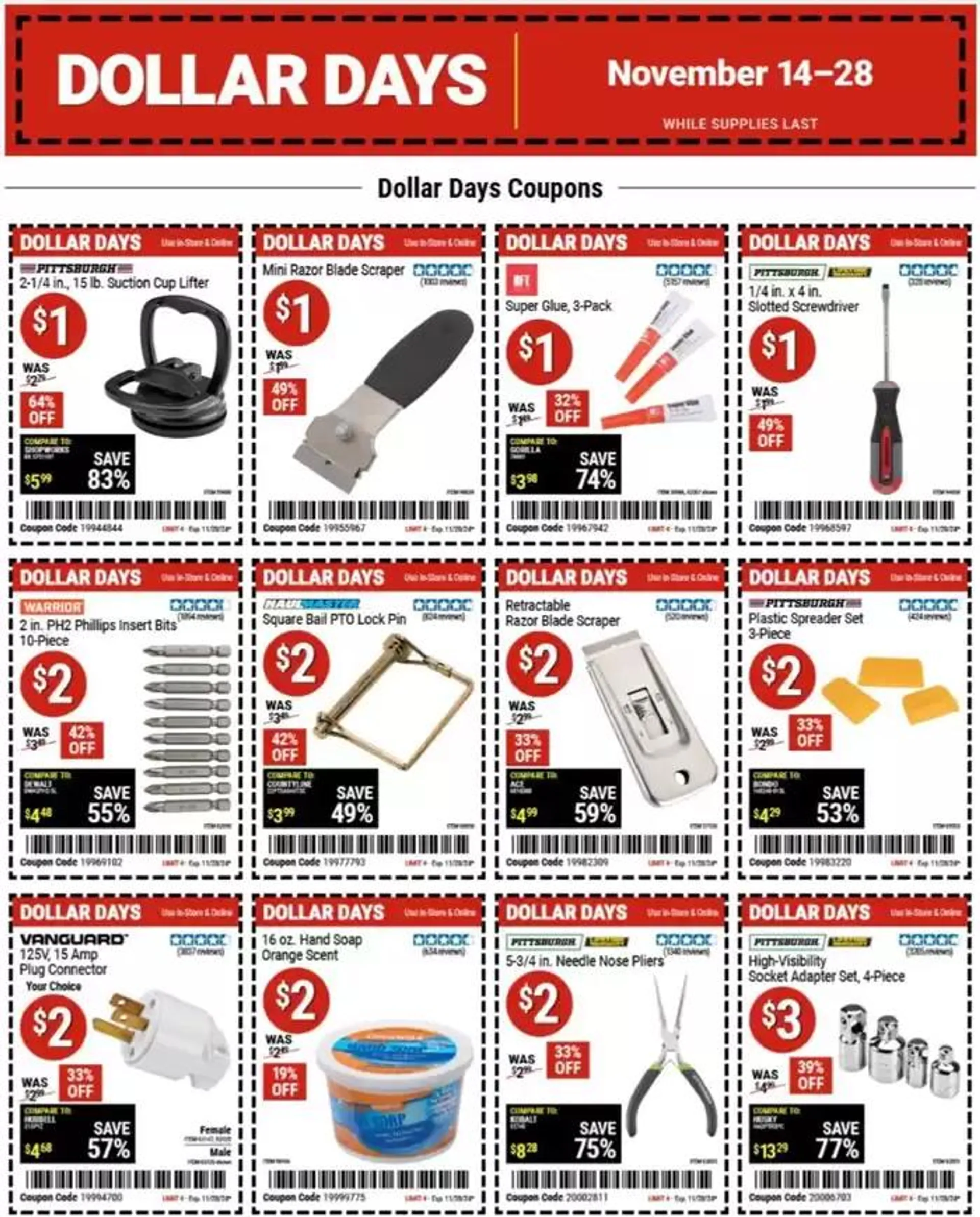 Harbor Freight Tools weekly ad - 1