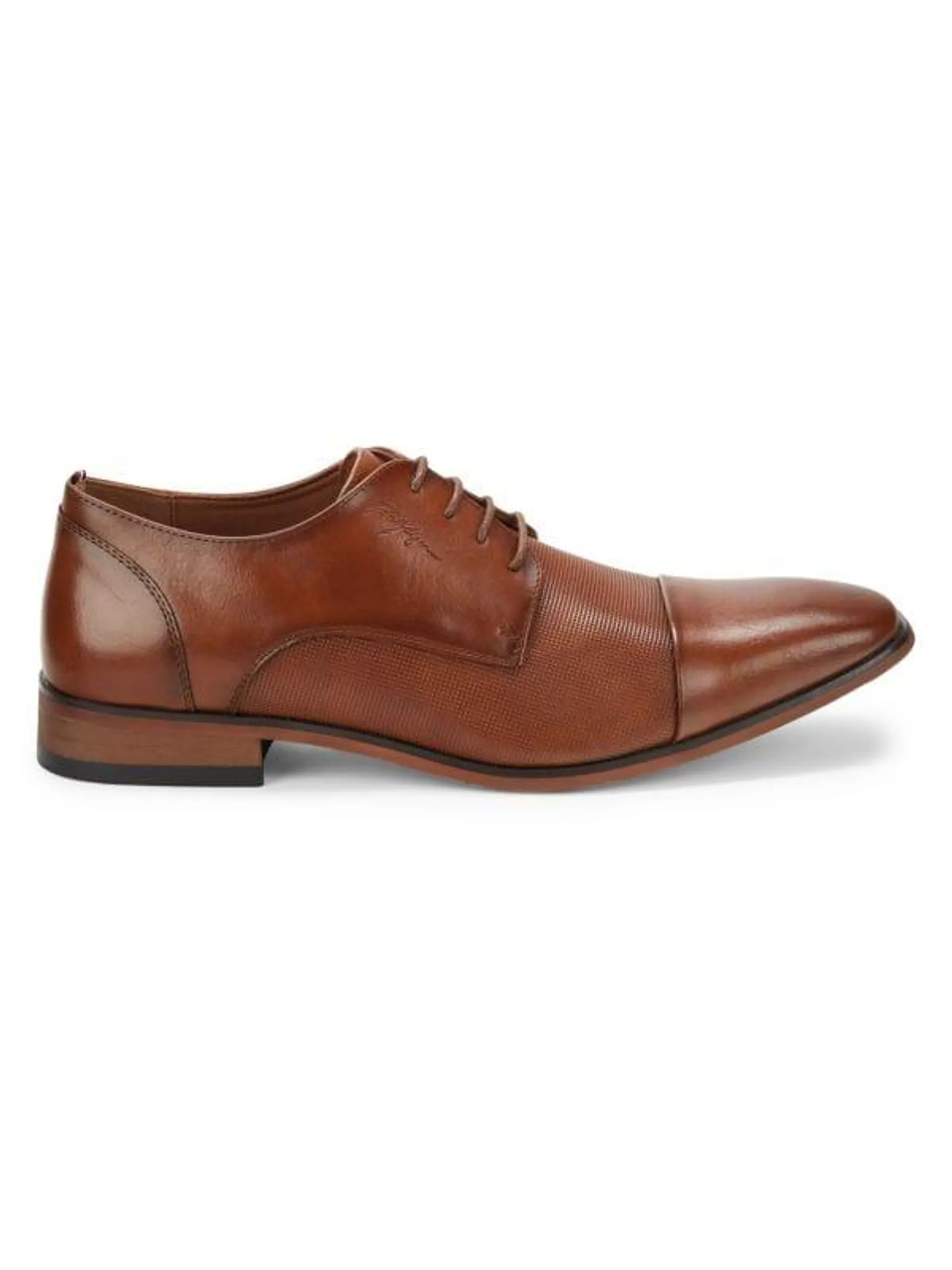 Sheldon Faux Leather Derby Shoes