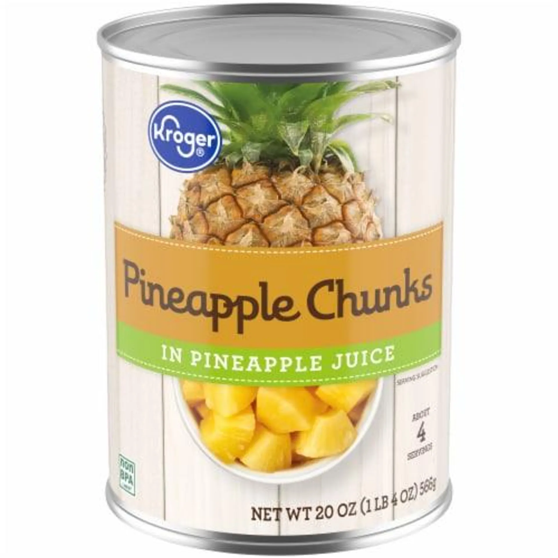 Kroger® Canned Pineapple Chunks in Pineapple Juice