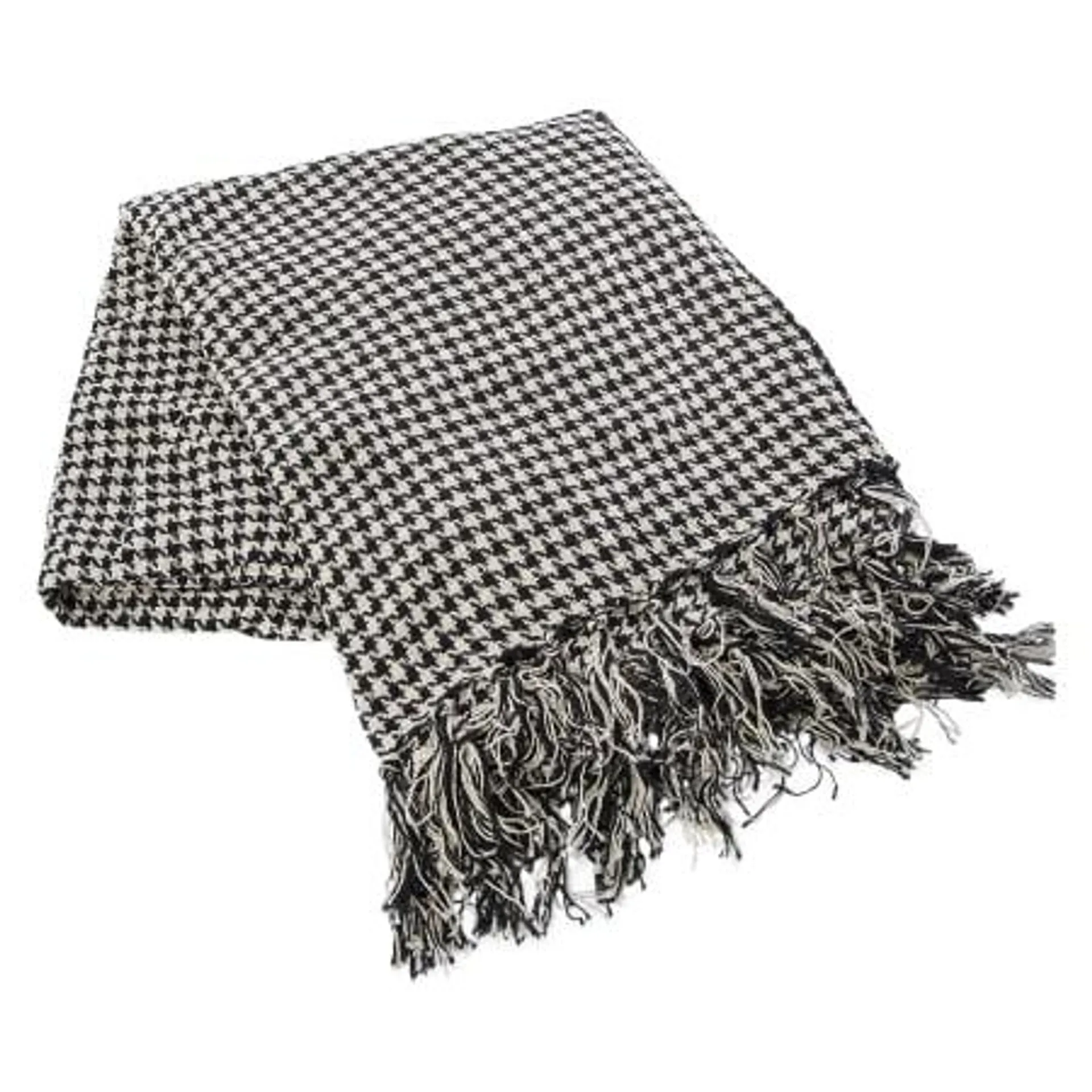 Houndstooth Lightweight Throw Blanket