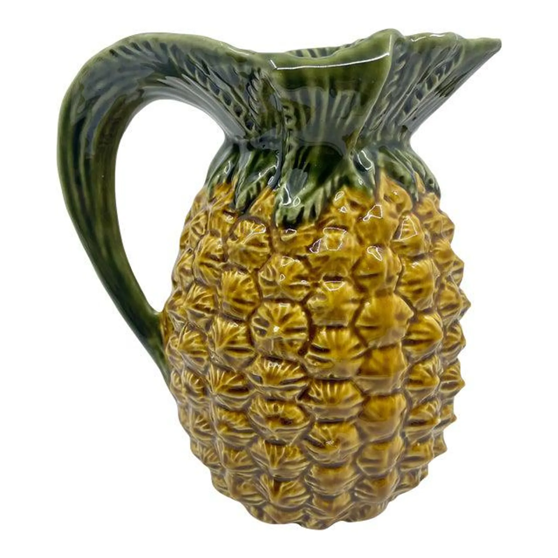 Vintage Pineapple Pitcher Made in Portugal