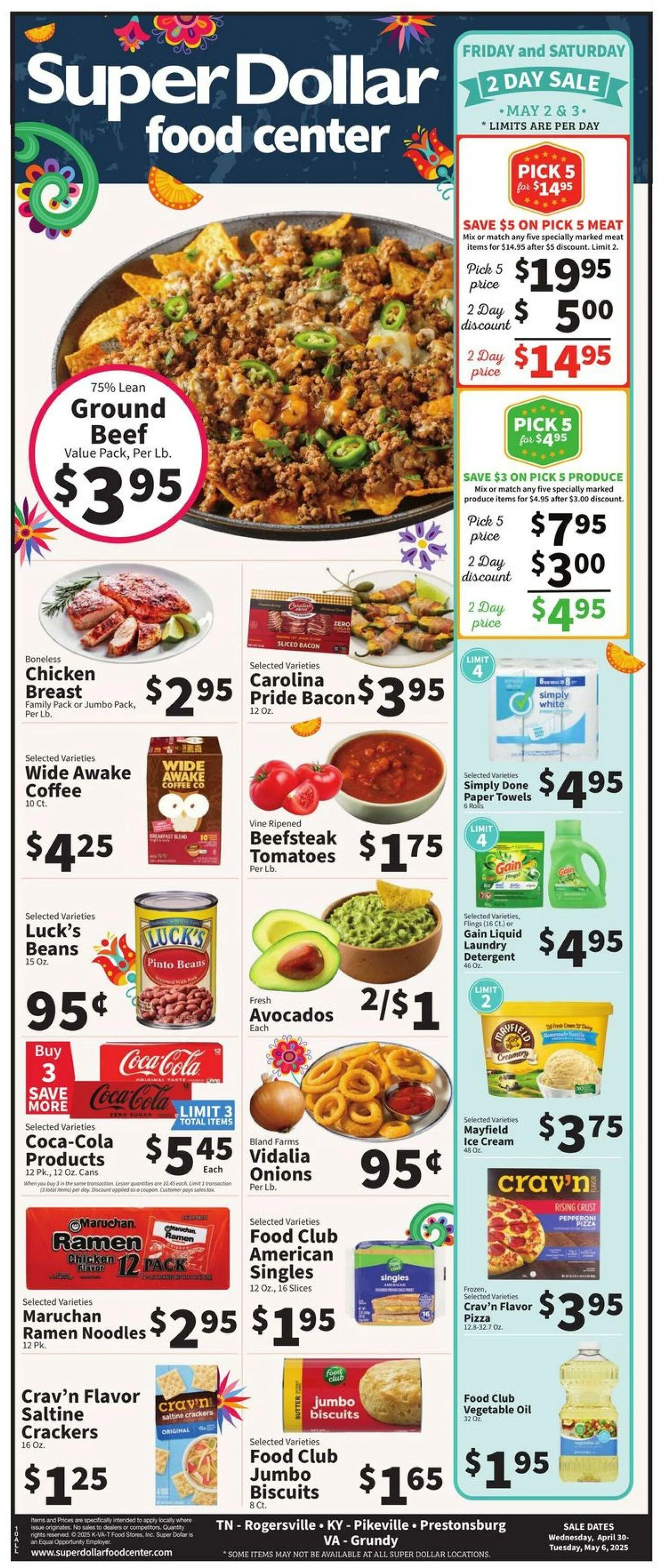 Super Dollar Food Center Current weekly ad - 1