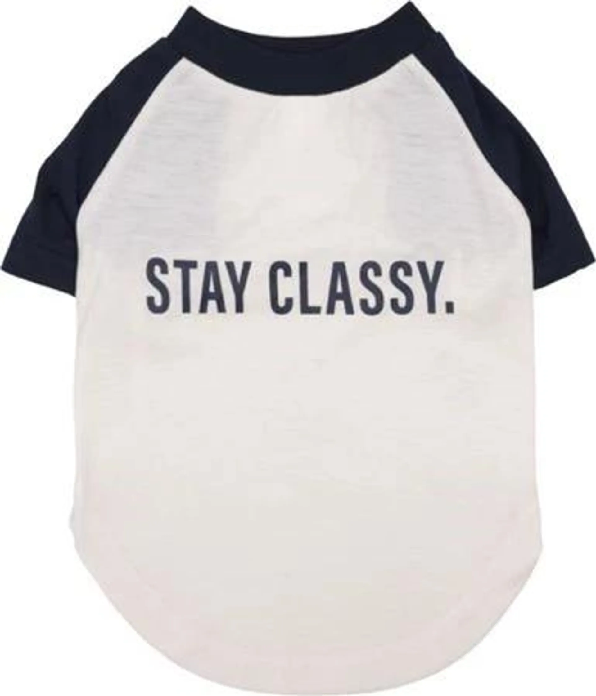 Play On Spring/Summer White Stay Classy Tee, Small