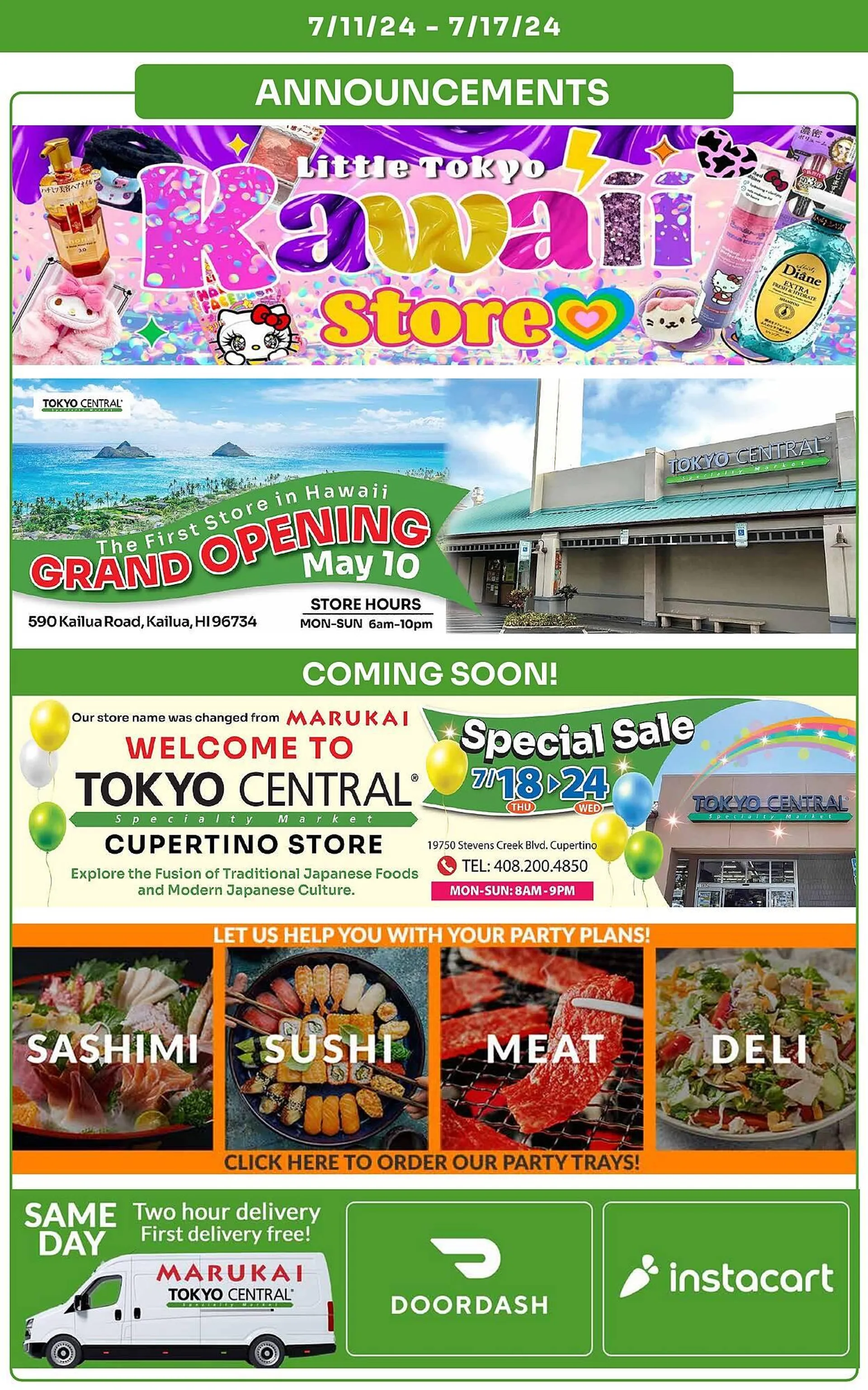 Weekly ad Tokyo Central Specialty Market Weekly Ad from July 11 to July 17 2024 - Page 9