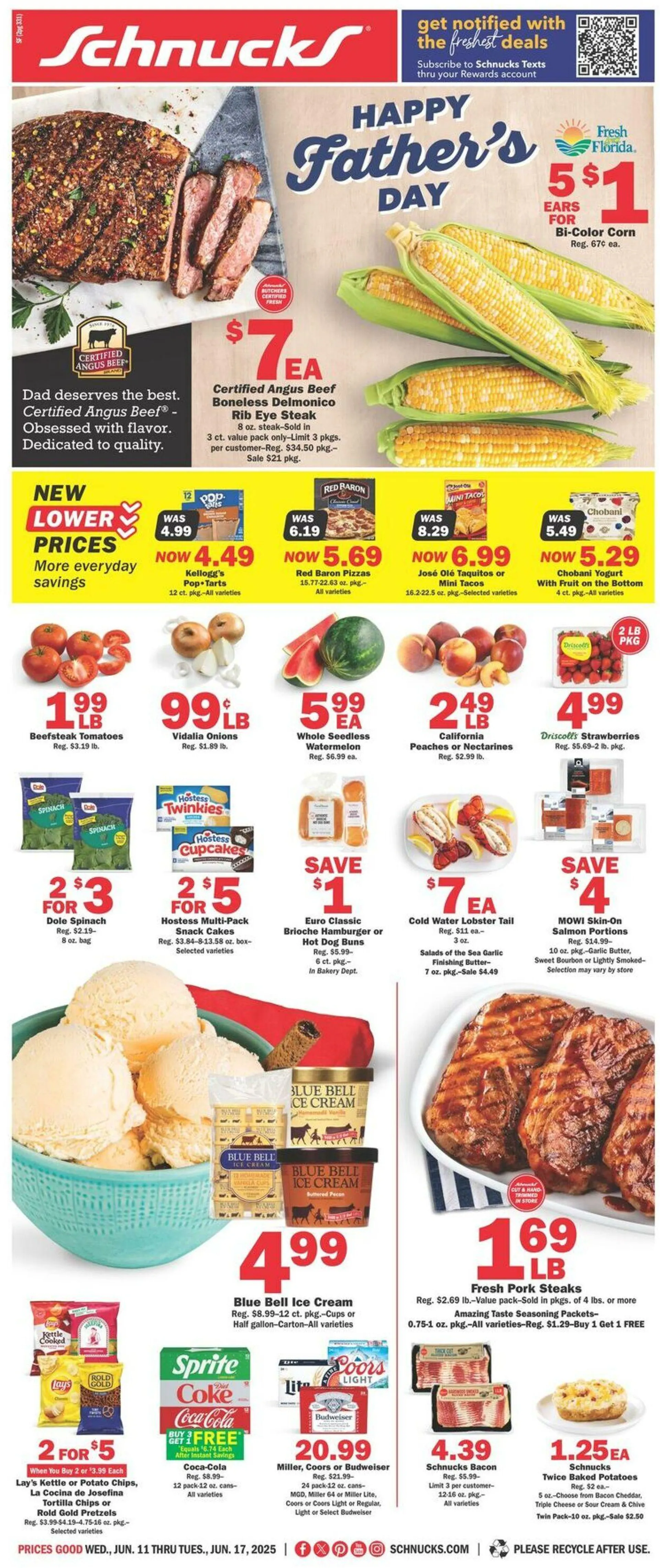 Weekly ad Schnucks Current weekly ad from June 11 to June 17 2025 - Page 1
