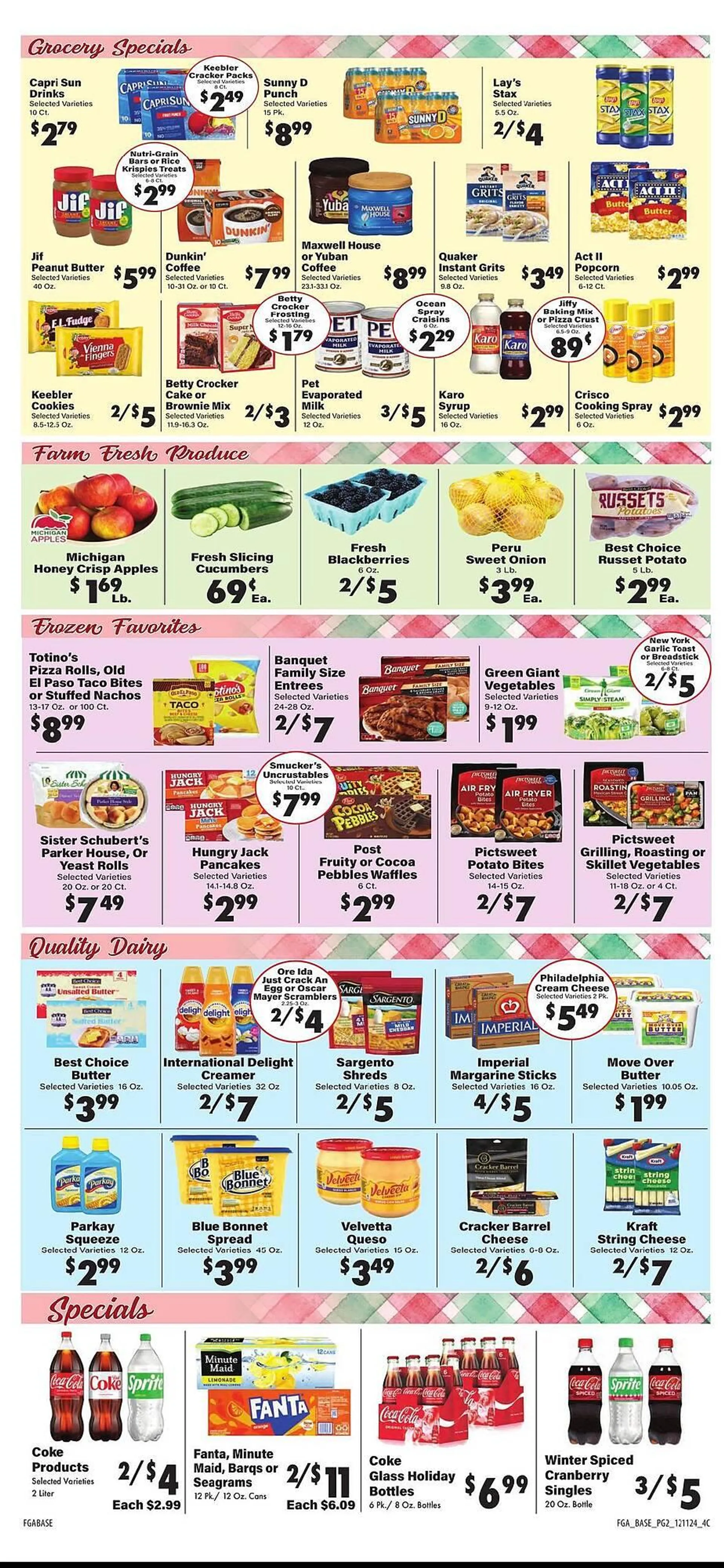 Weekly ad Piggly Wiggly Weekly Ad from December 11 to December 17 2024 - Page 2