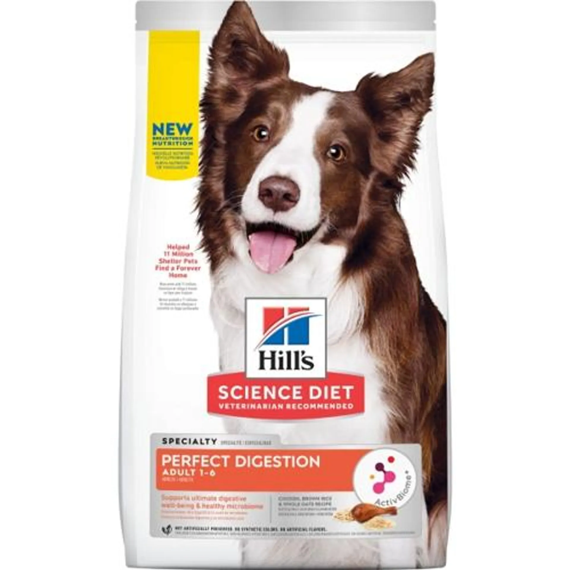 Hill's Science Diet Adult Perfect Digestion Dog Food - 22 lb