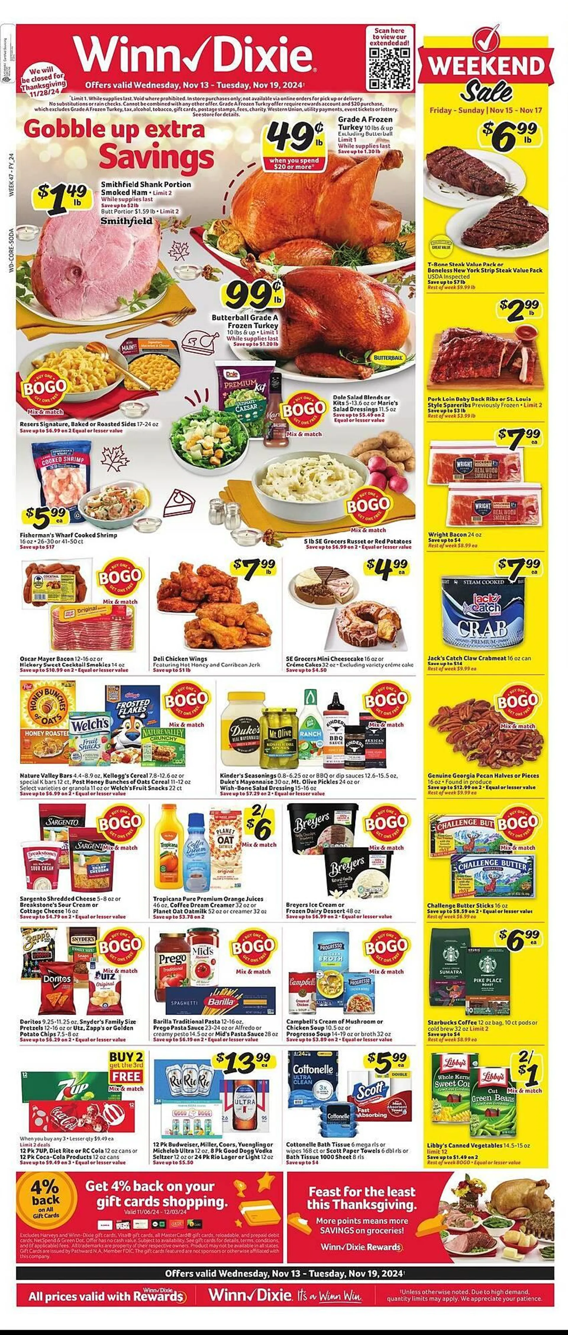 Winn Dixie Weekly Ad - 1