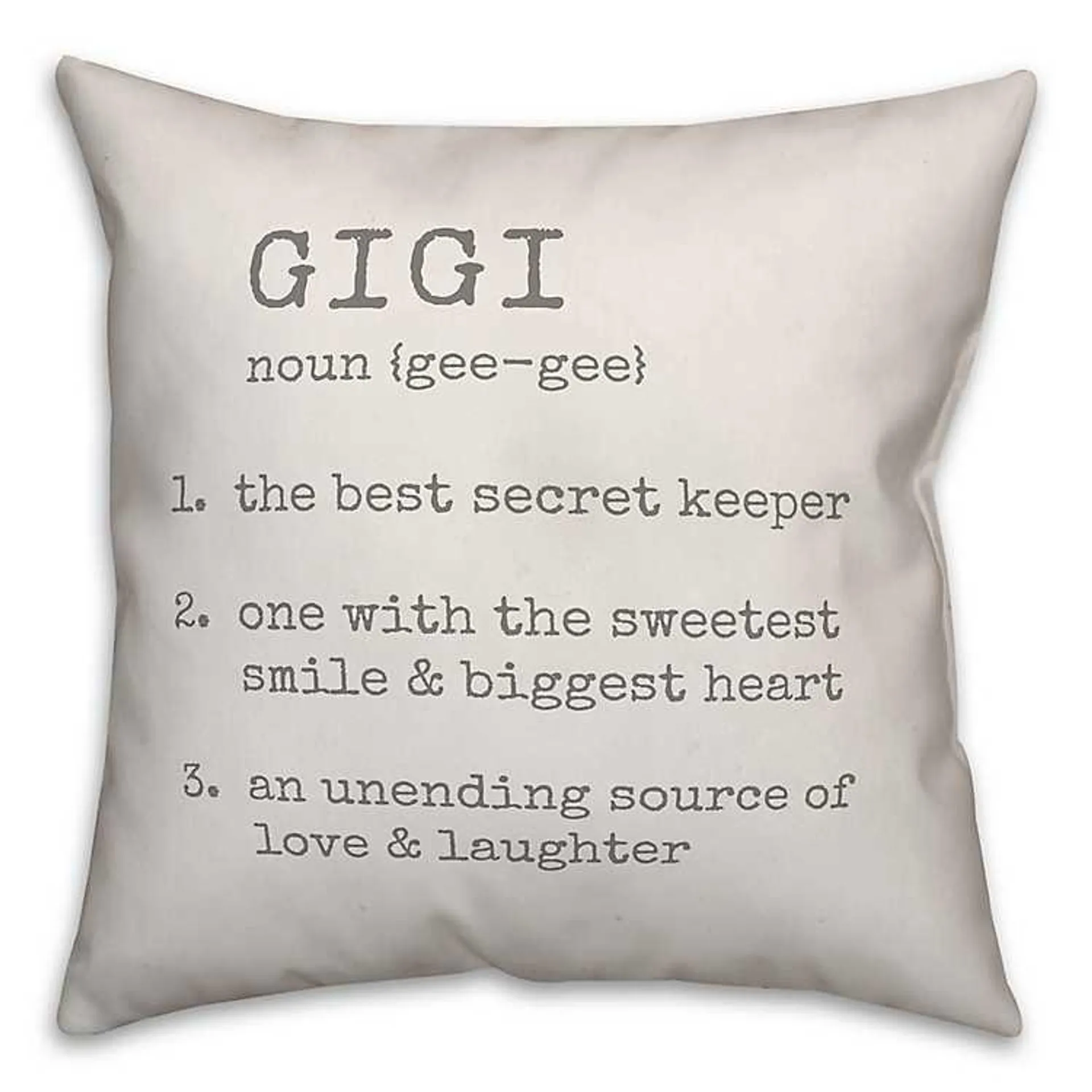 Gigi Definition Pillow