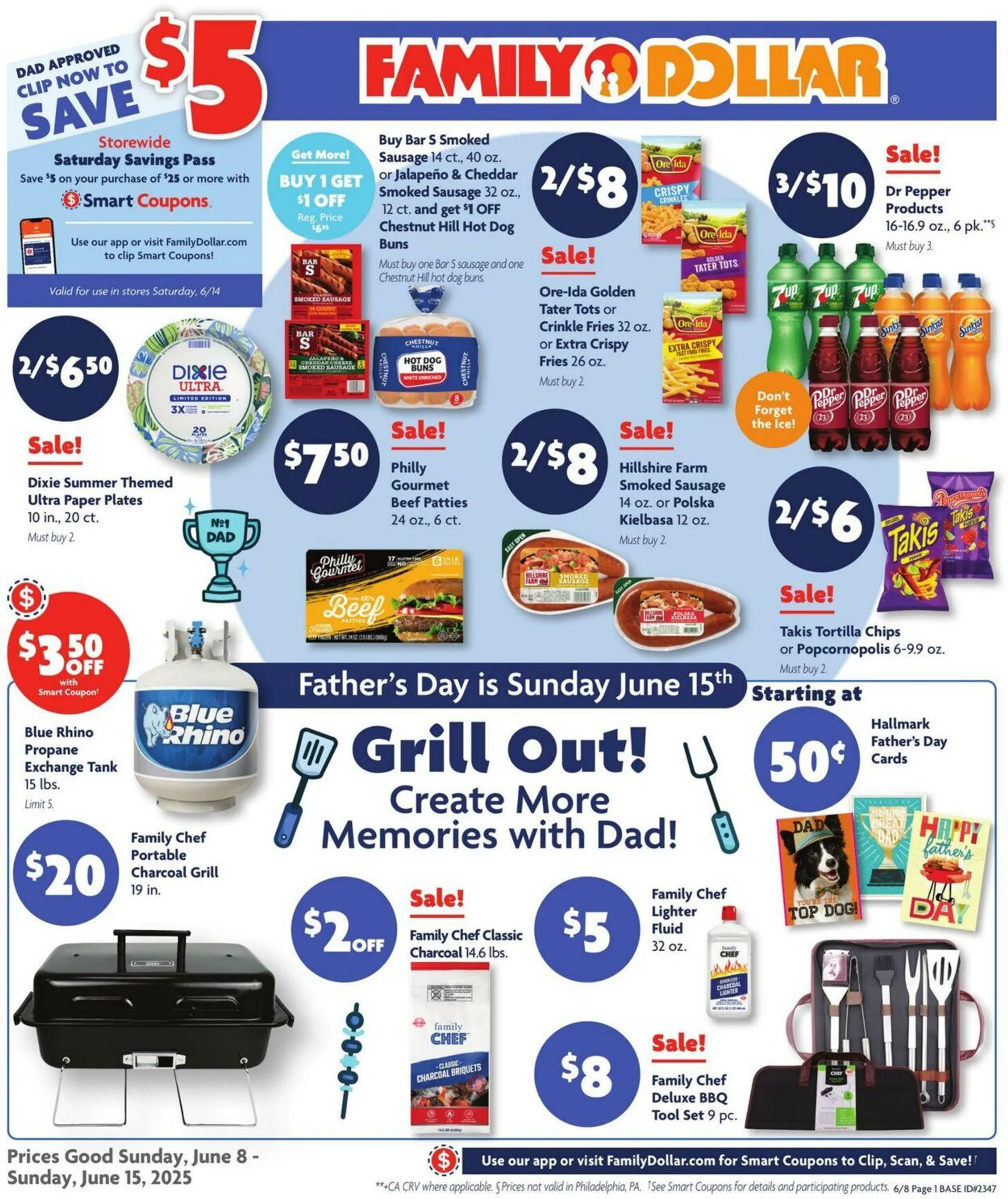 Weekly ad Family Dollar Current weekly ad from June 8 to June 15 2025 - Page 1