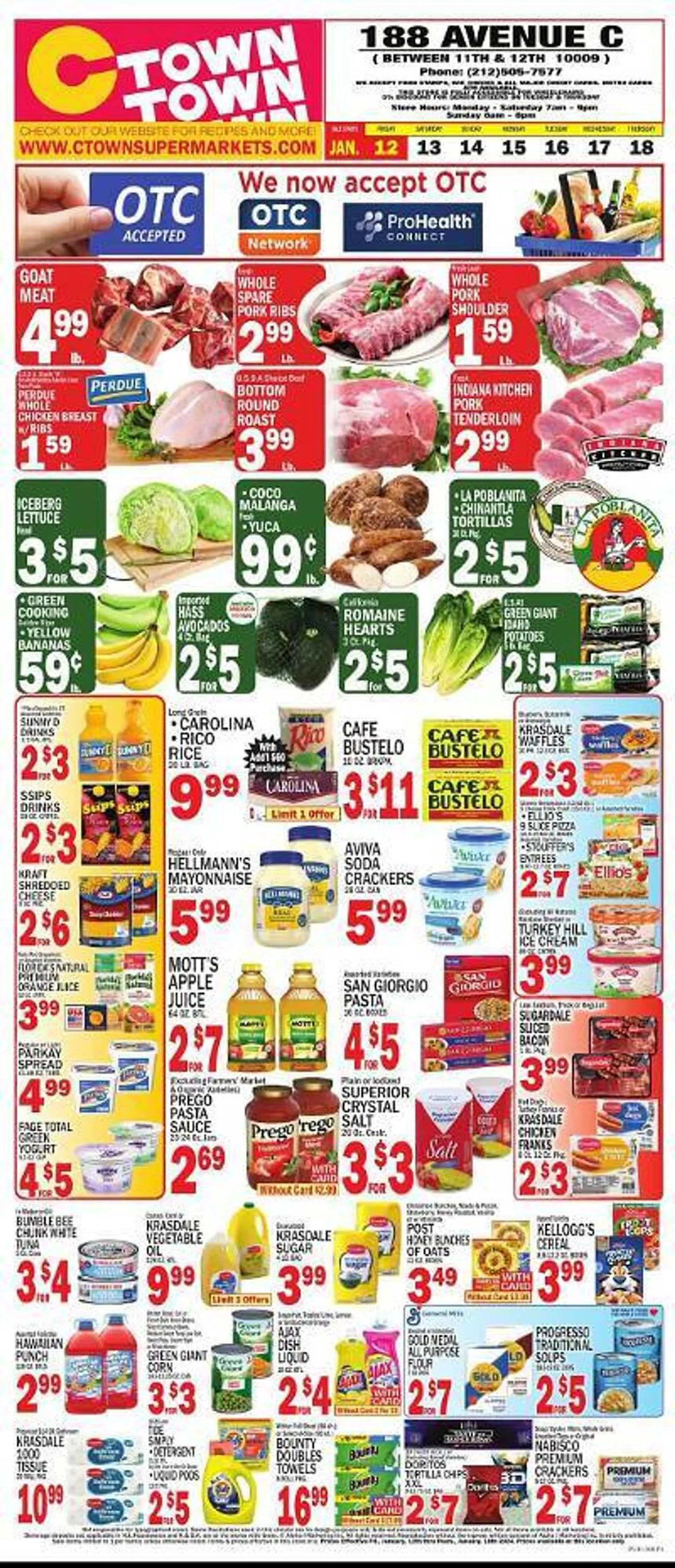 Weekly ad Ctown Weekly Ad from January 12 to January 18 2024 - Page 