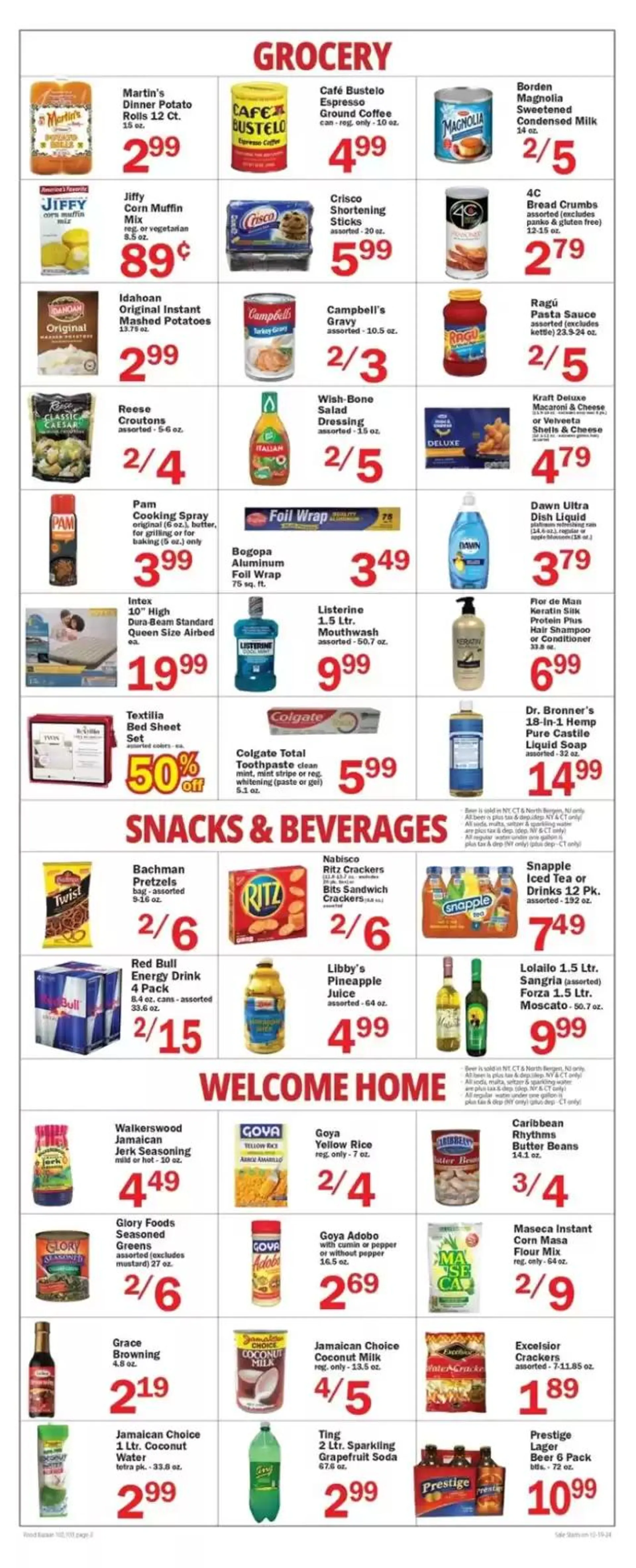 Weekly ad Current bargains and offers from December 19 to December 25 2024 - Page 2