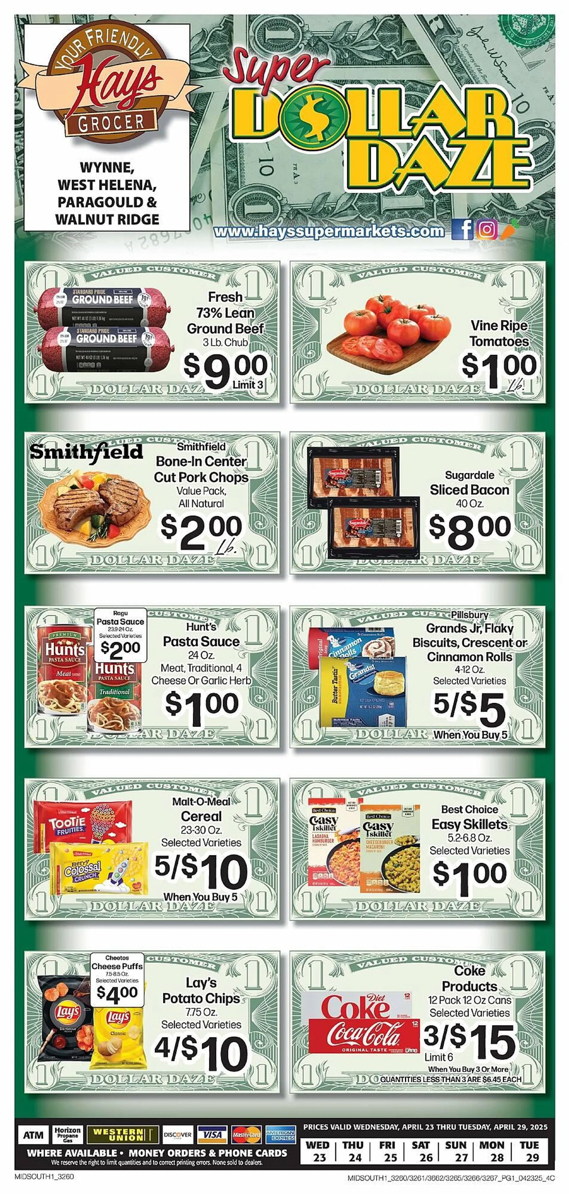 Hays Supermarket Weekly Ad - 1