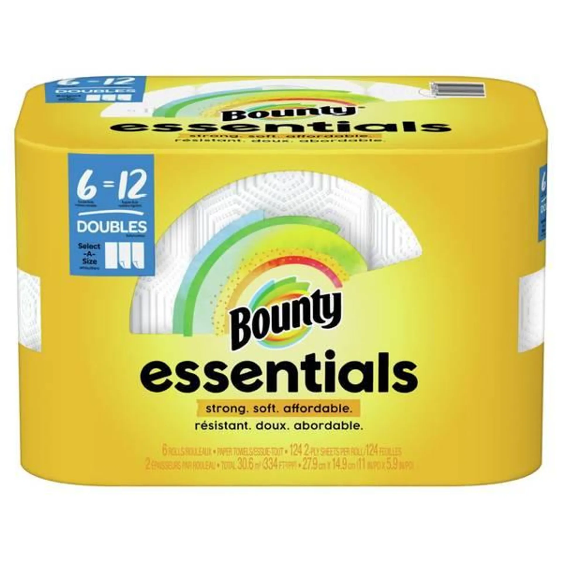 6-Count Essentials Select-A-Size Paper Towels