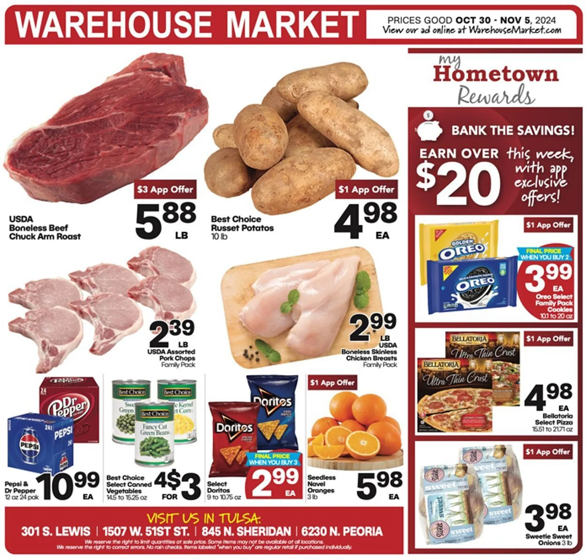 Warehouse Market Weekly Ad - 1