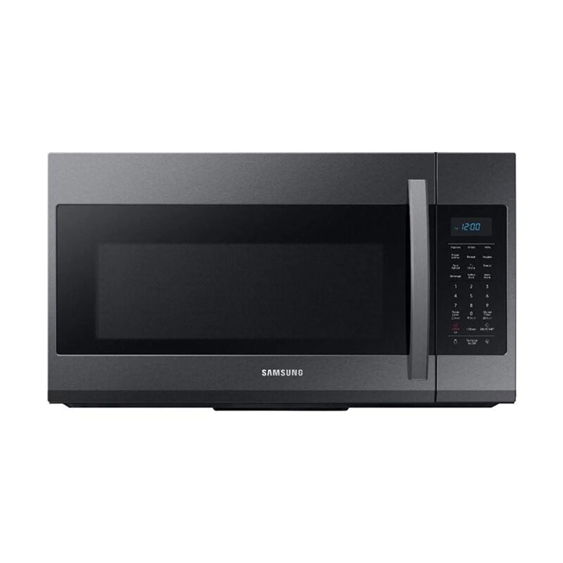 Samsung 30" 1.9 Cu. Ft. Over-the-Range Microwave with 10 Power Levels, 400 CFM & Sensor Cooking Controls - Black Stainless Steel