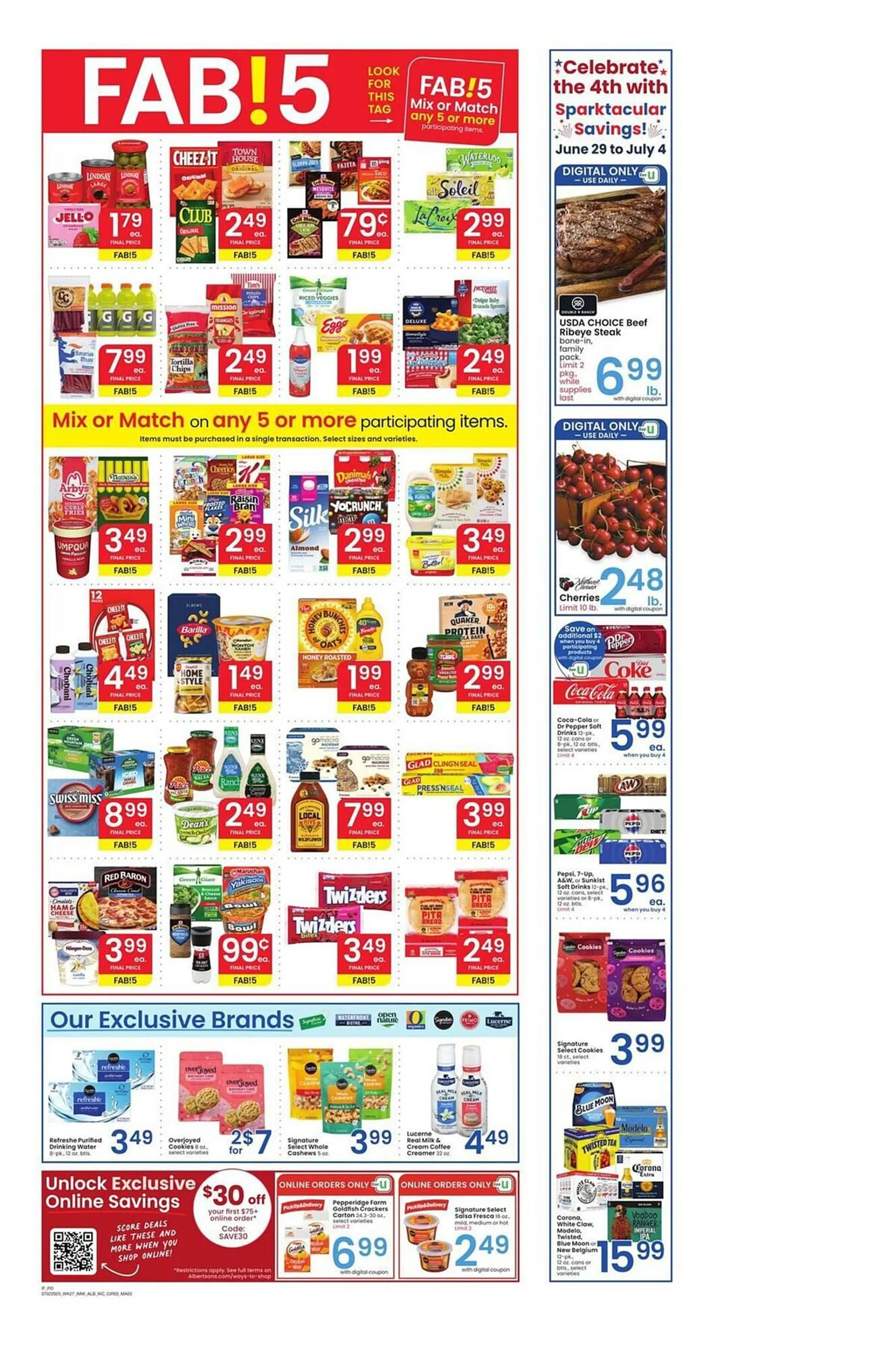Weekly ad Albertsons Weekly Ad from July 2 to July 8 2025 - Page 2