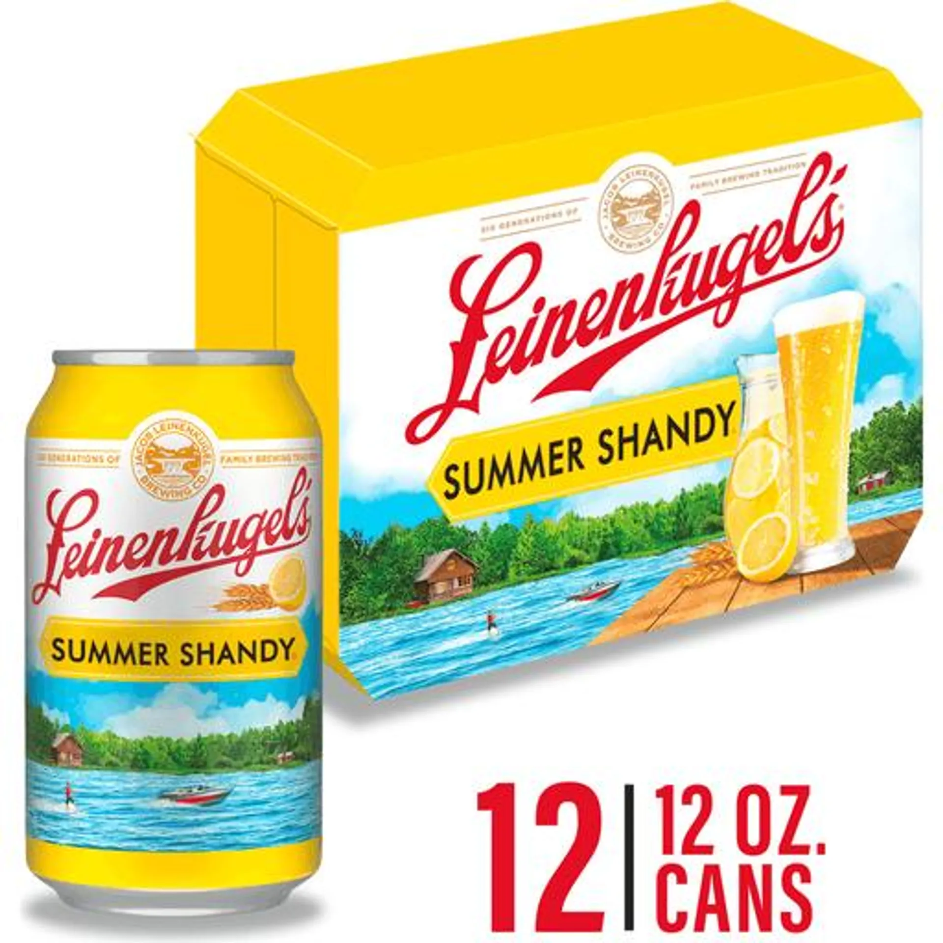 Leinenkugel's Summer Shandy Beer, 12 pack cans