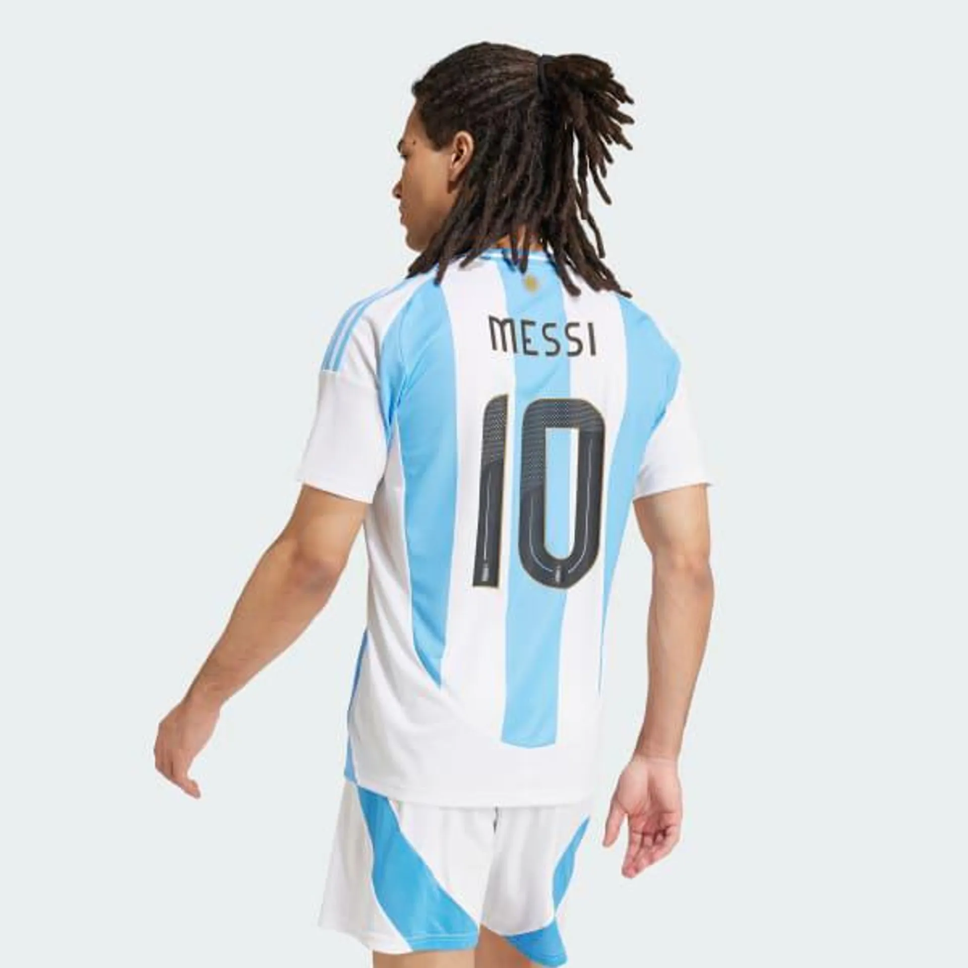 Argentina 24 Messi Home Jersey