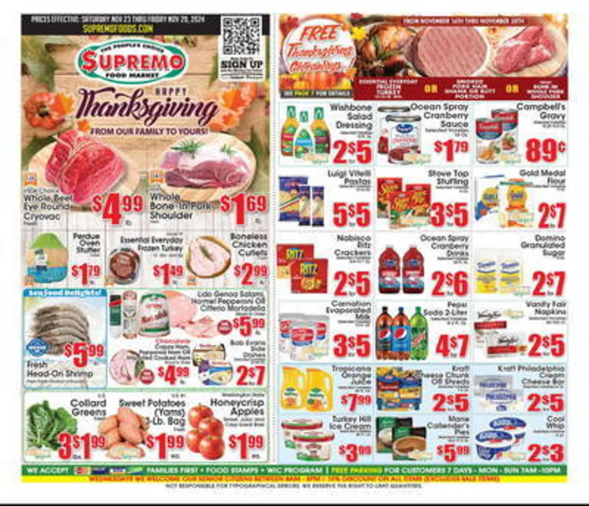 Supremo Foods Inc Weekly Ad - 1