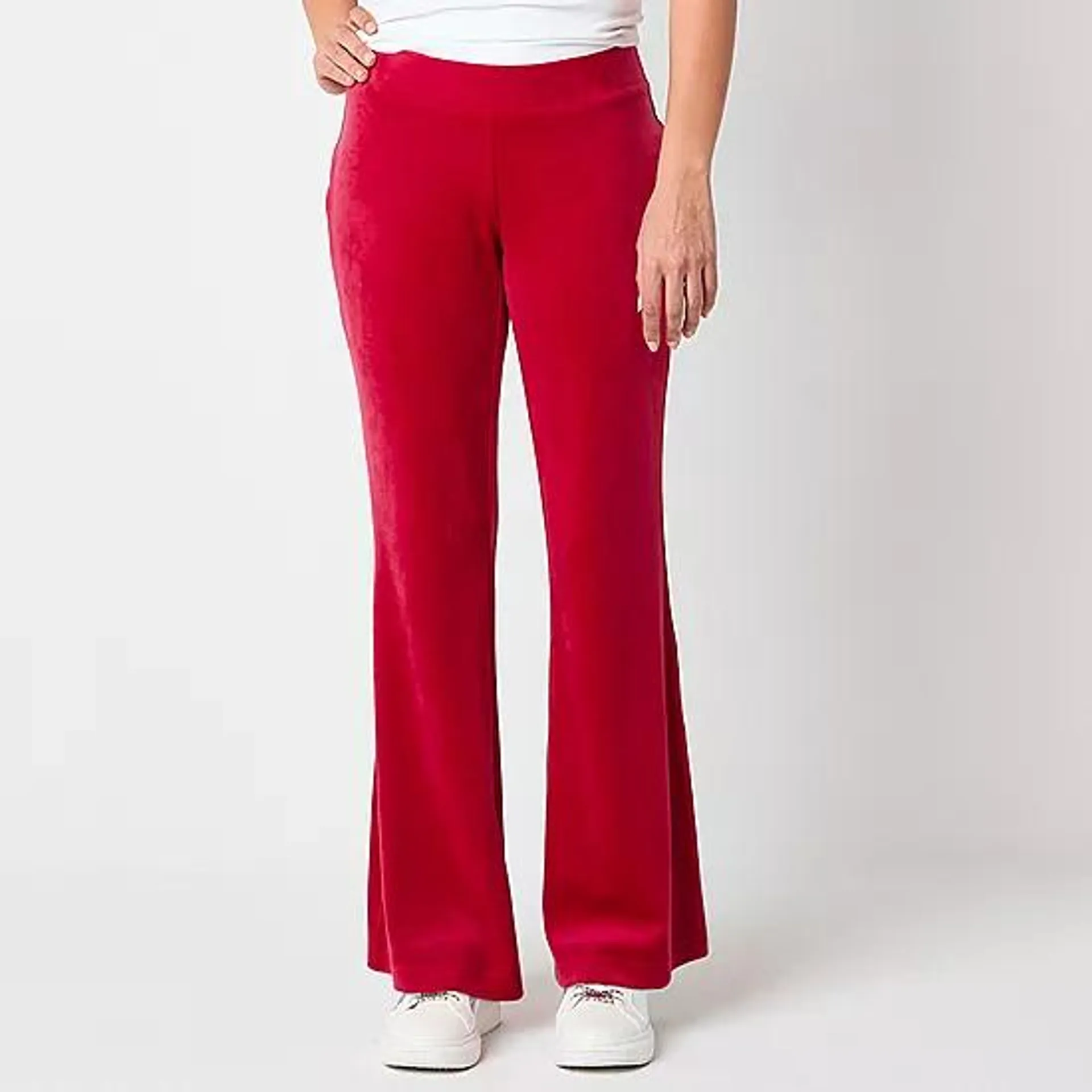 Juicy By Juicy Couture Womens Mid Rise Straight Track Pant-Juniors