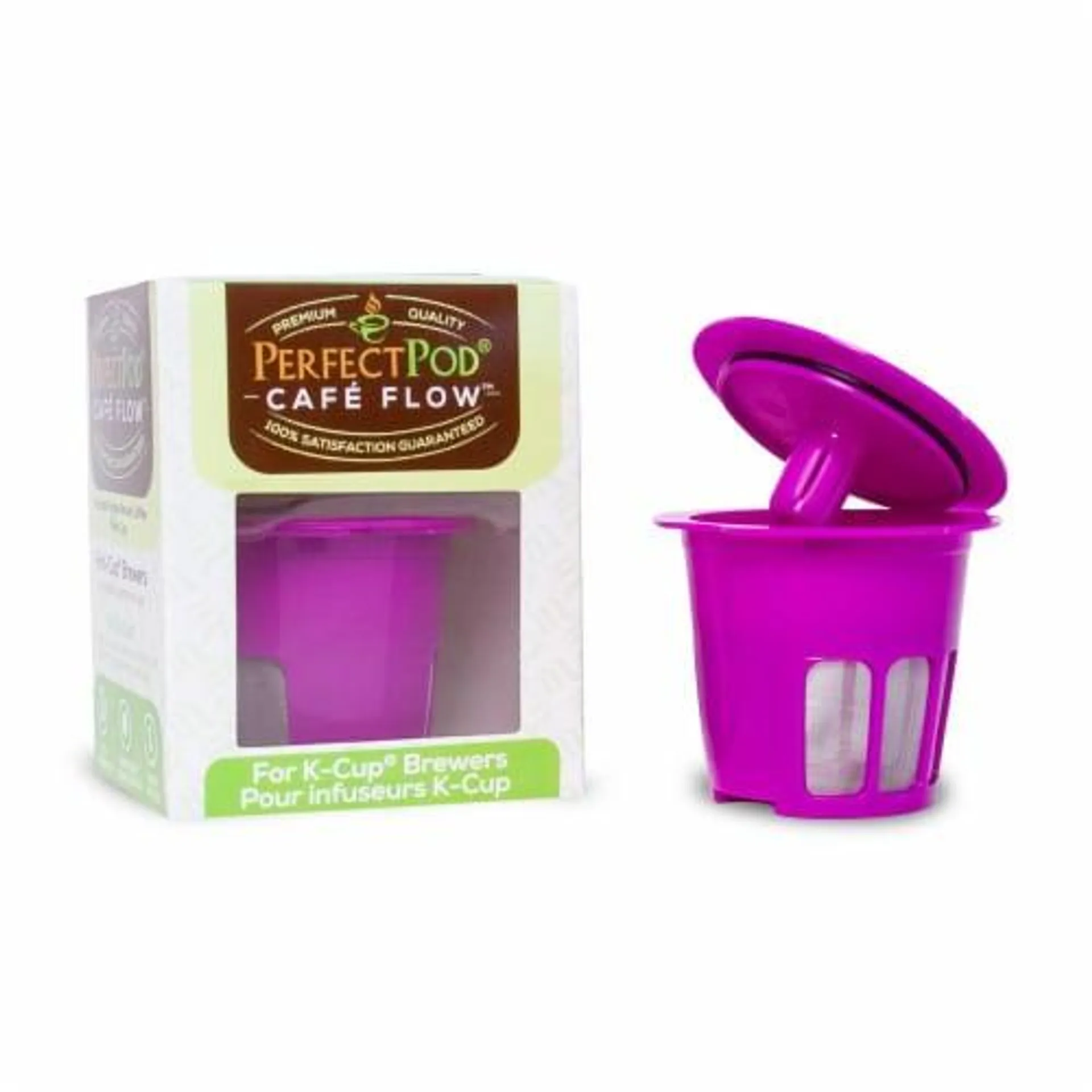Perfect Pod® Cafe Flow™ Reusable Single-Serve Coffee Filter Cup