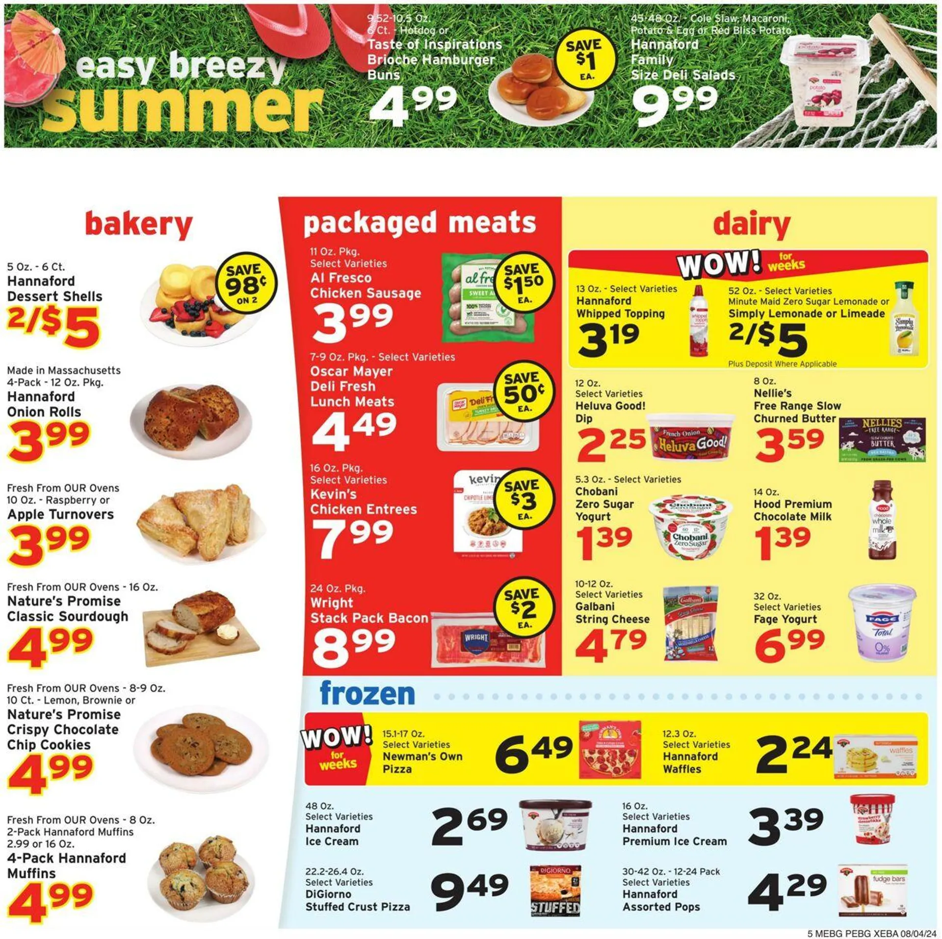 Weekly ad Hannaford Current weekly ad from August 4 to August 10 2024 - Page 5