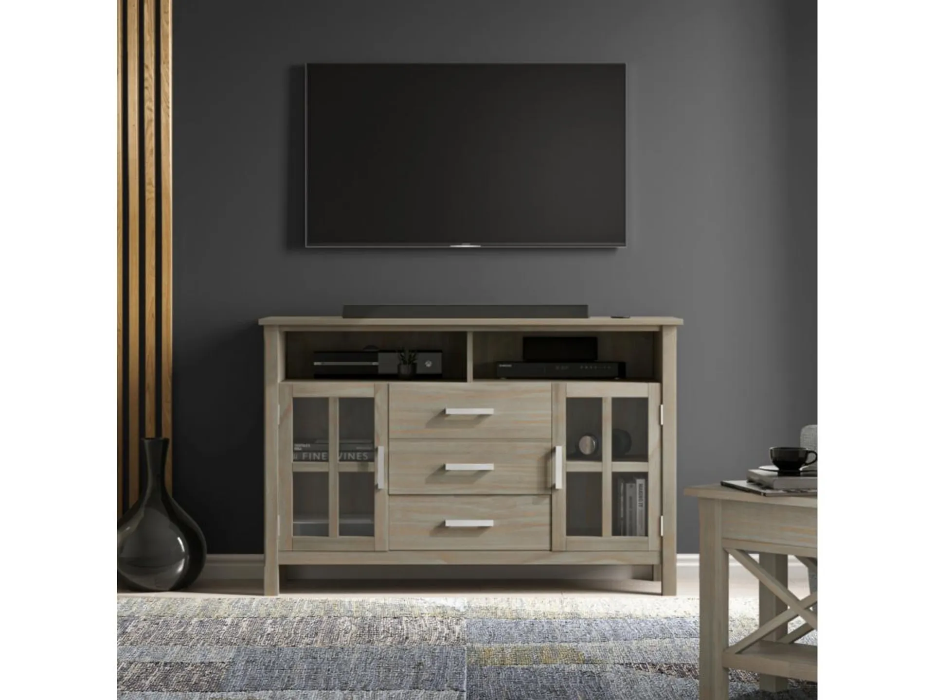 Simpli Home Kitchener 53" TV Media Stand