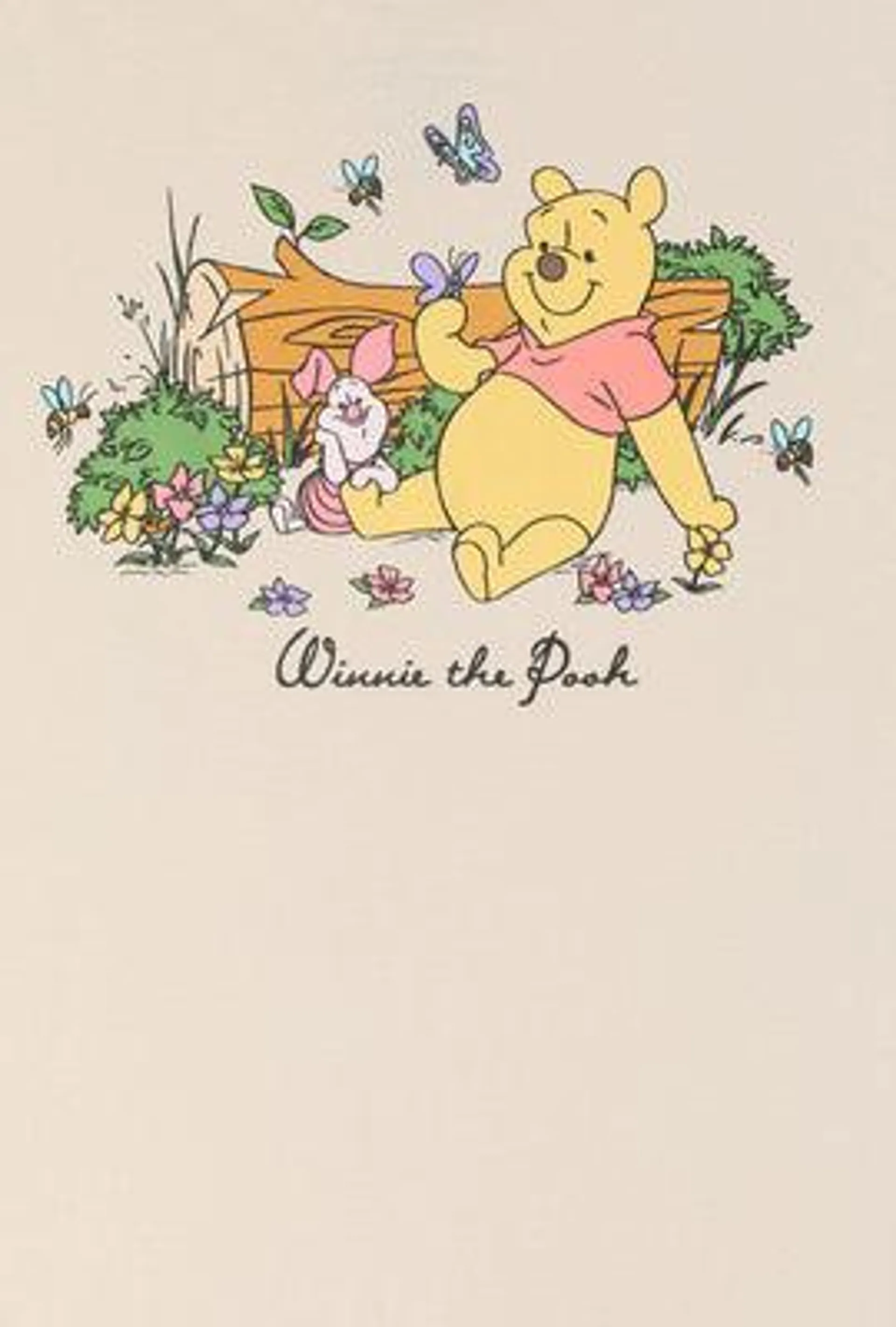 Winnie the Pooh Graphic Boyfriend T-Shirt