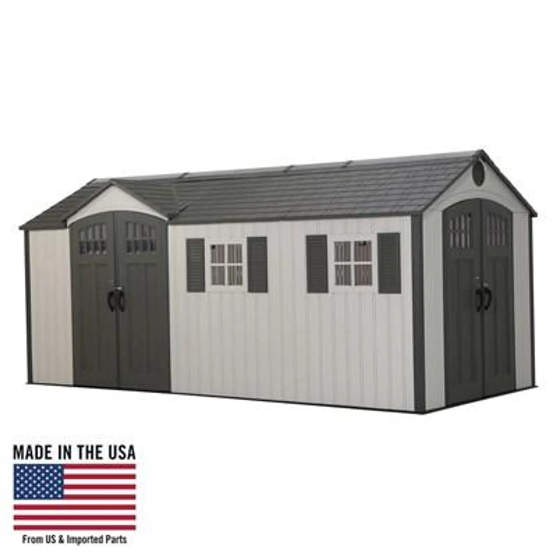 Lifetime 17.5 Ft. x 8 Ft. Outdoor Storage Shed