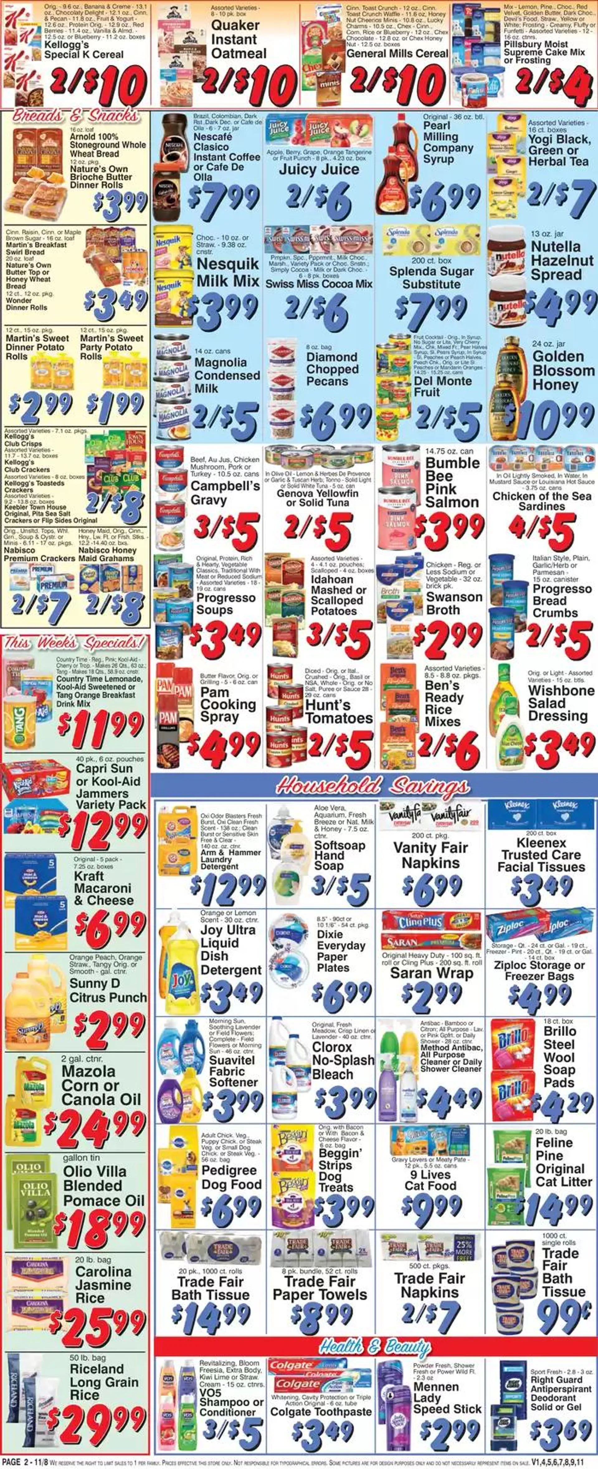 Weekly ad Special offers for you from November 8 to November 22 2024 - Page 2