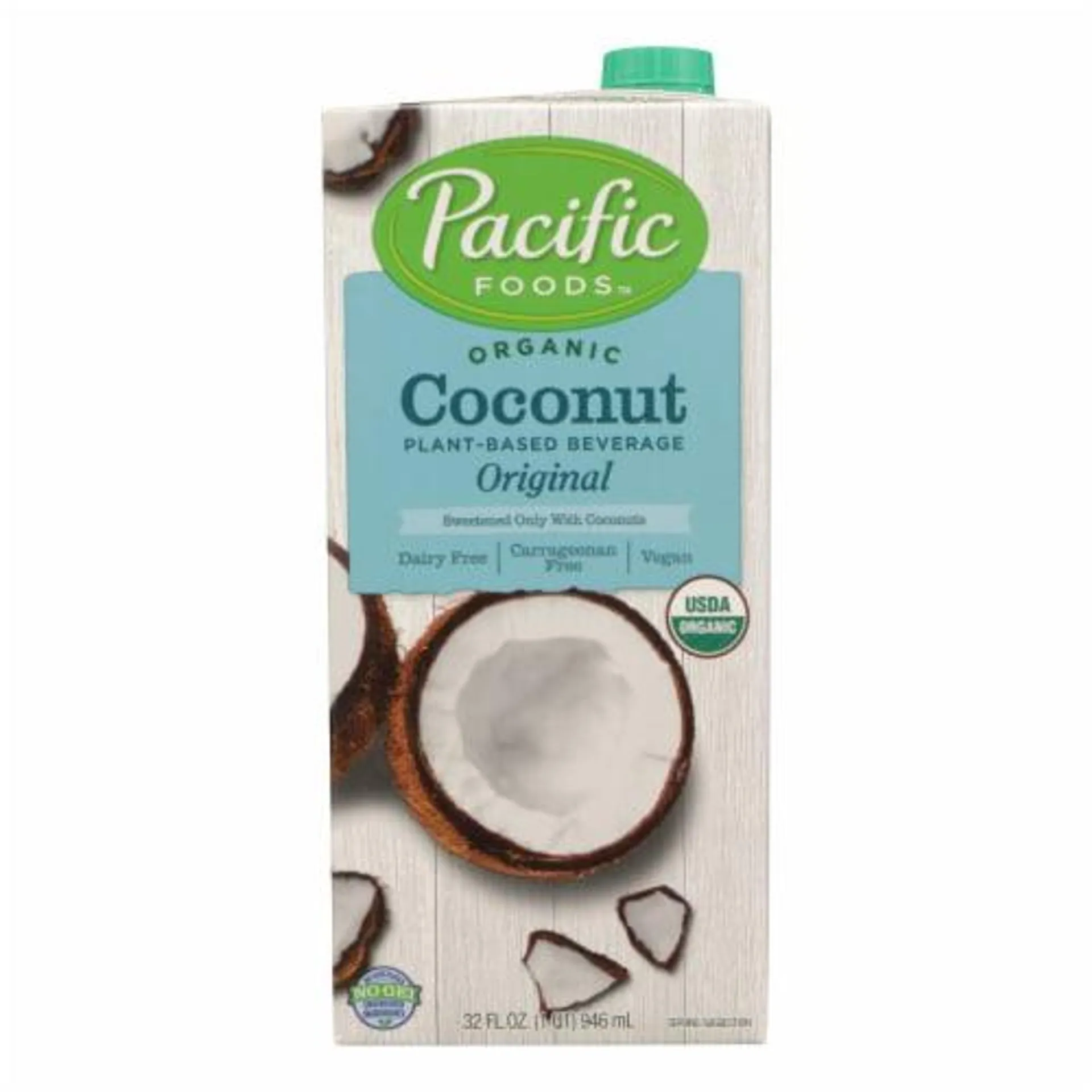 Pacific Natural Foods Coconut Original - Non Dairy - Case of 12 - 32 Fl oz.