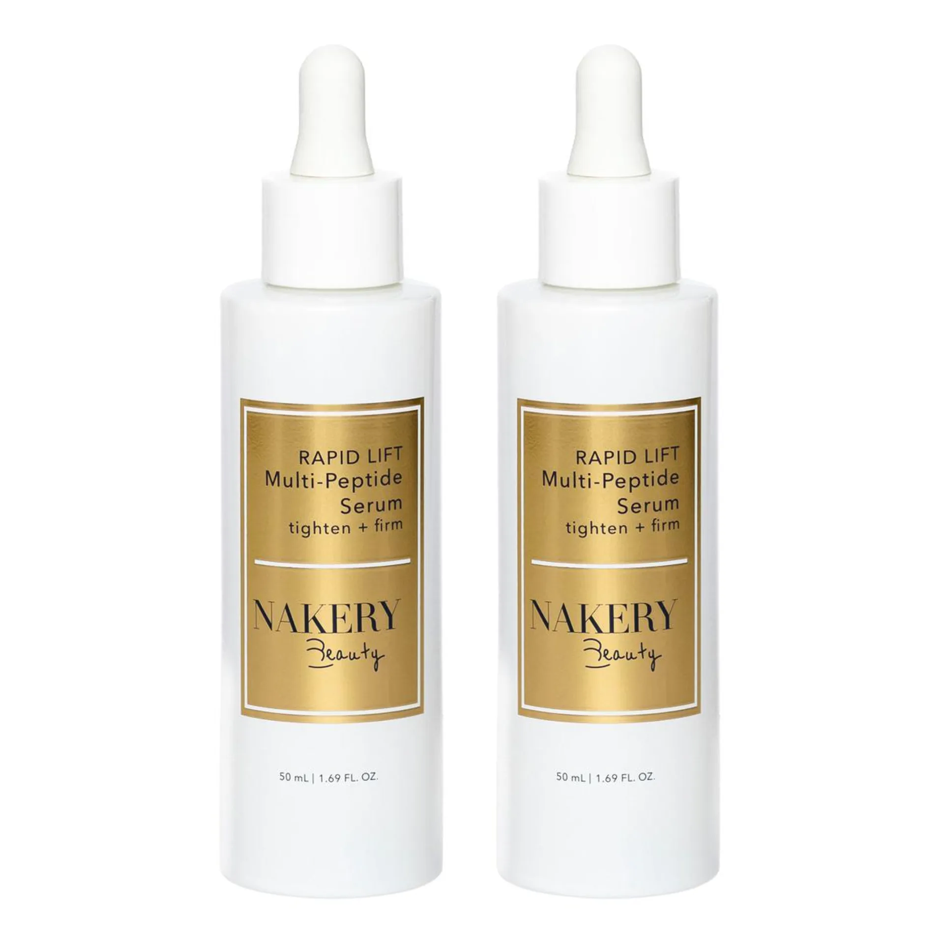 Nakery Beauty 2-pack Rapid Lift Multi-Peptide Serum