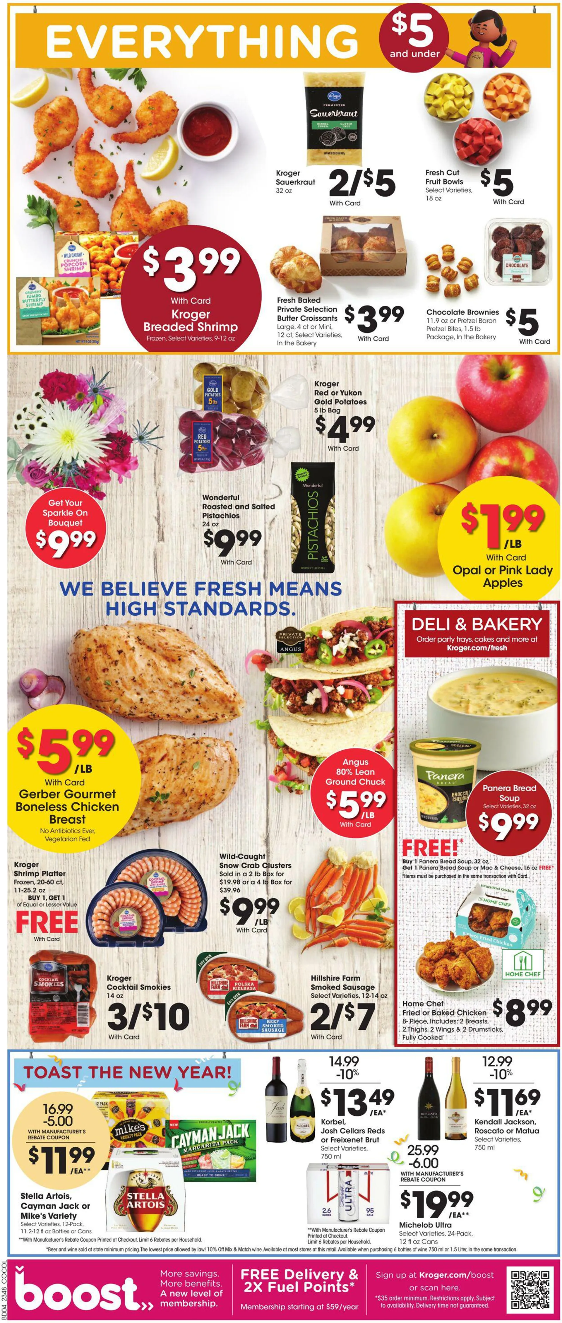 Weekly ad Kroger Current weekly ad from December 27 to January 2 2024 - Page 6