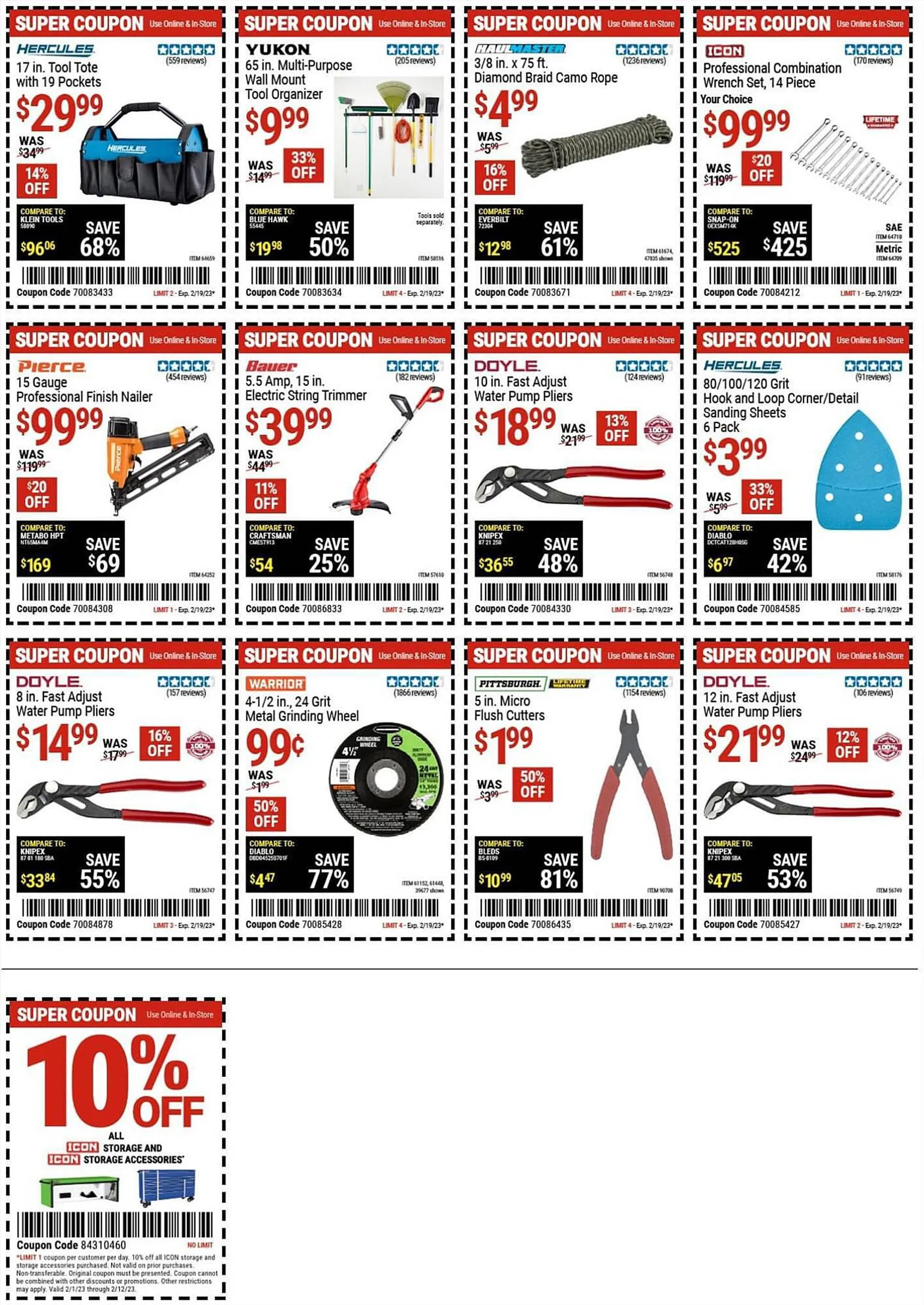 Harbor Freight Tools Weekly Ad - 7