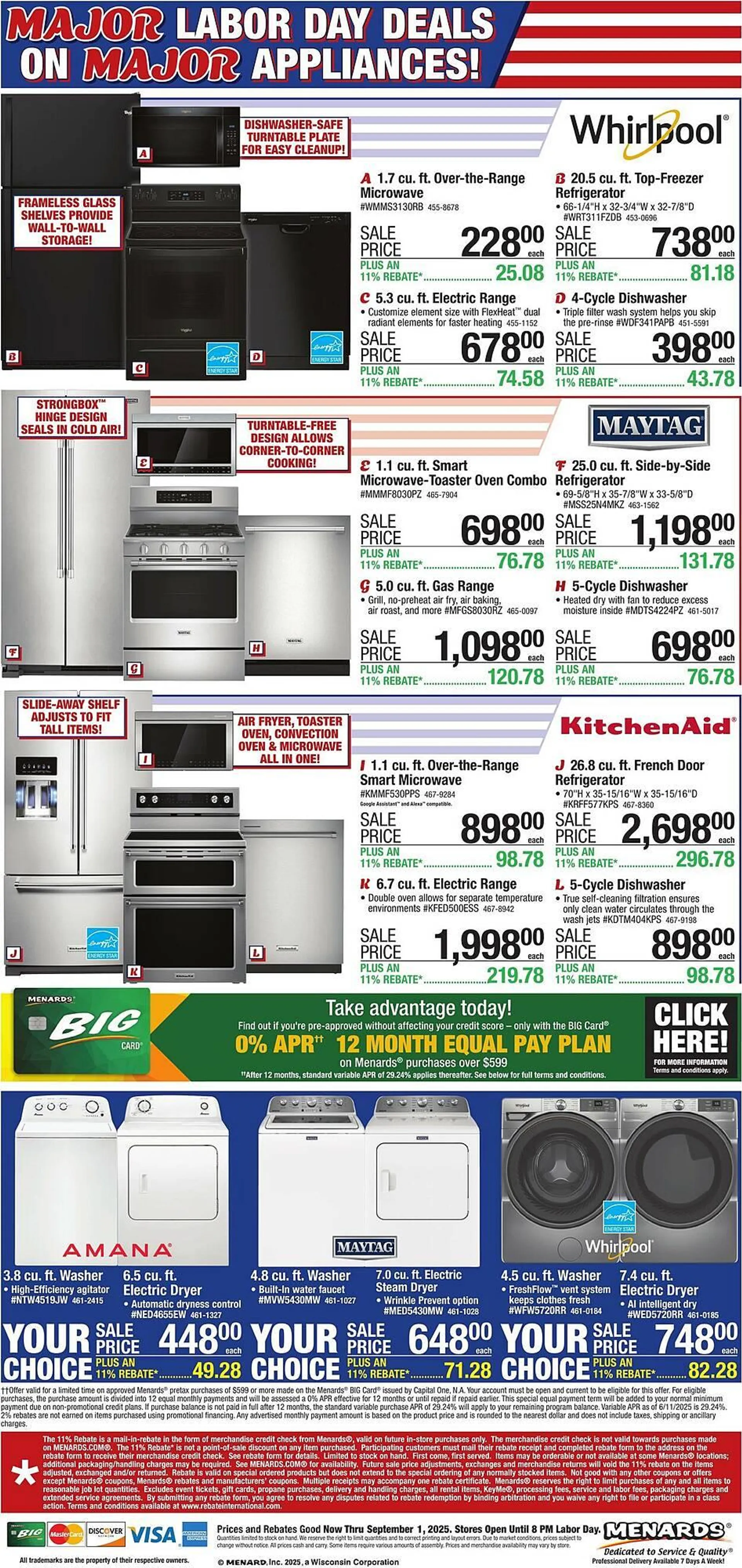 Menards Weekly Ad - 1