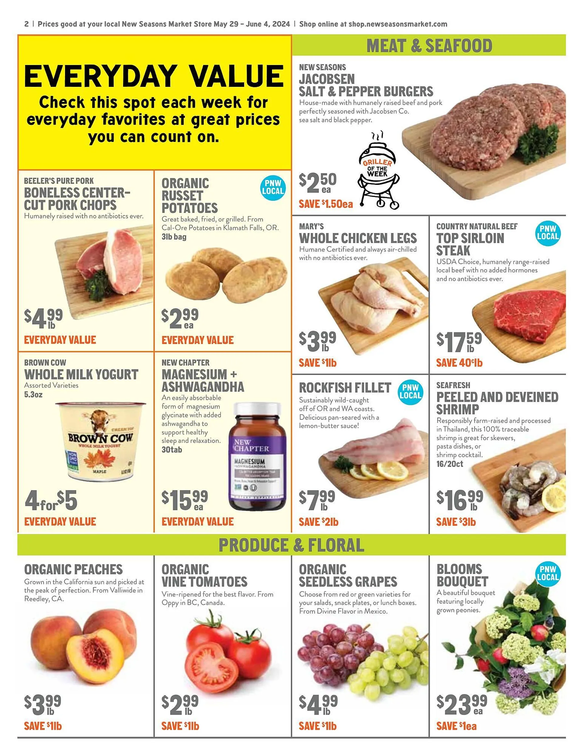 New Seasons Market ad - 2